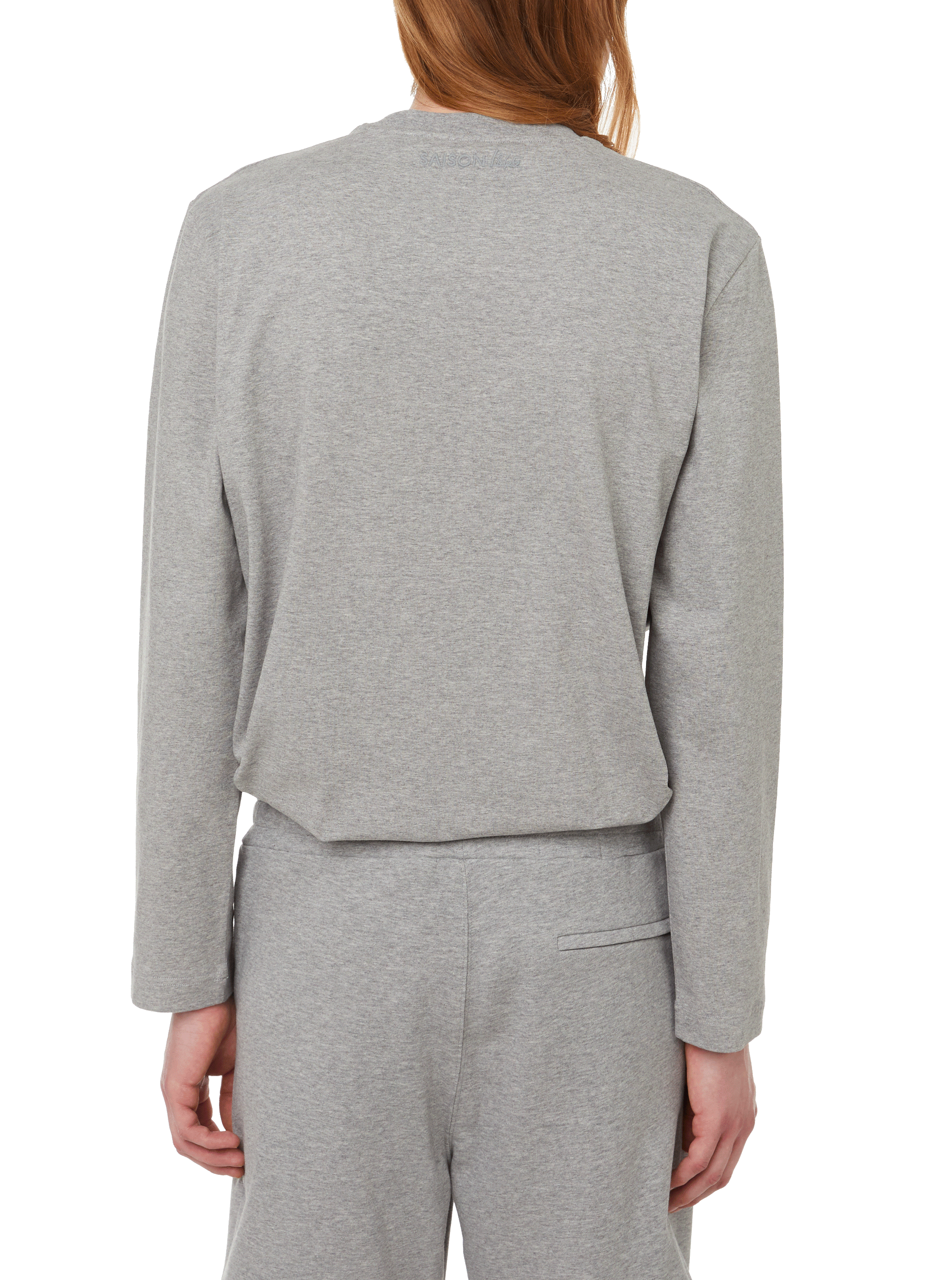 Long-sleeved T-shirt SAISON 1865 Grey