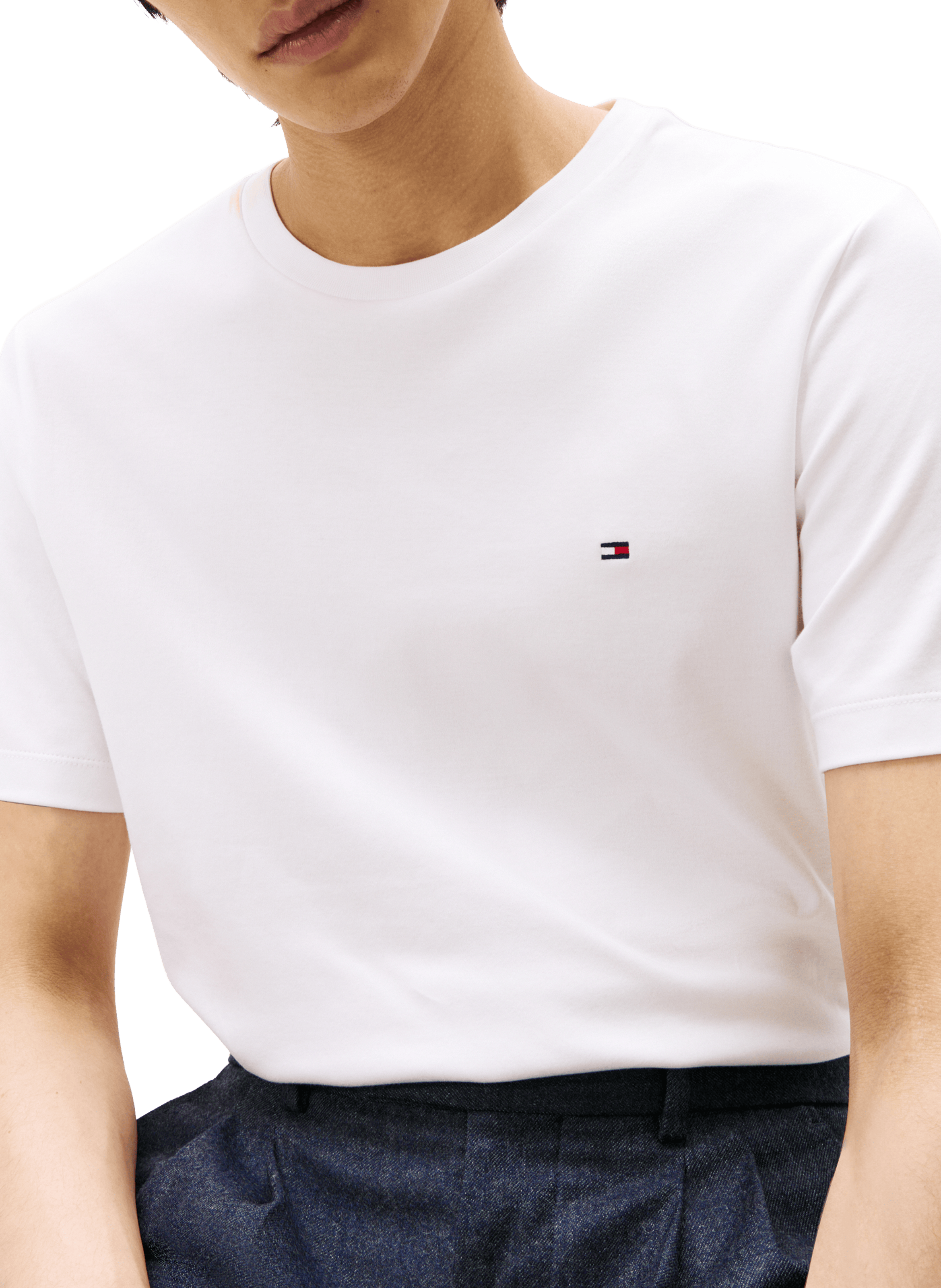 T-shirt en coton TOMMY HILFIGER Blanc