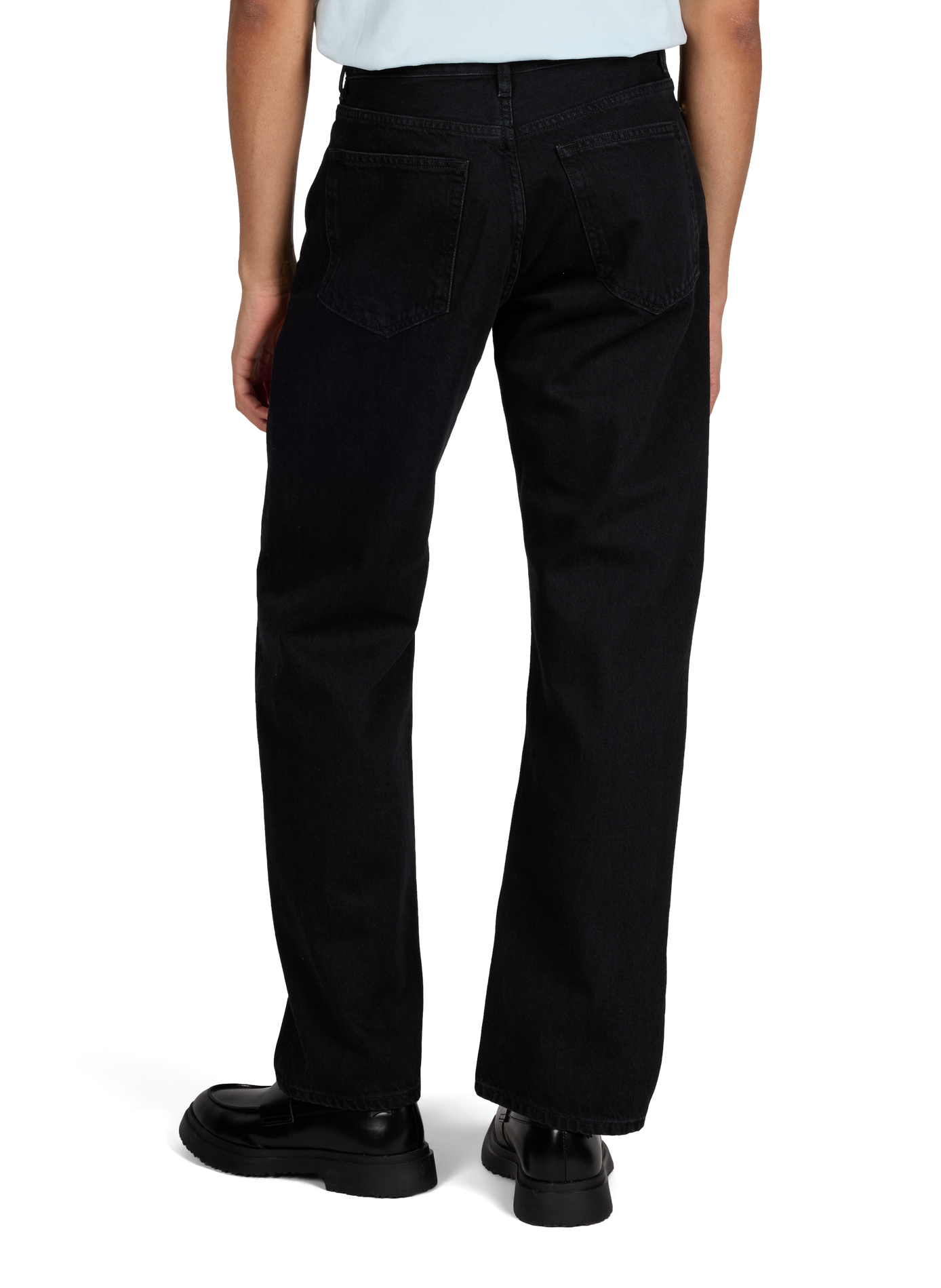 Bermuda denim en coton et cachemire mélangés SAMSOE SAMSOE Noir