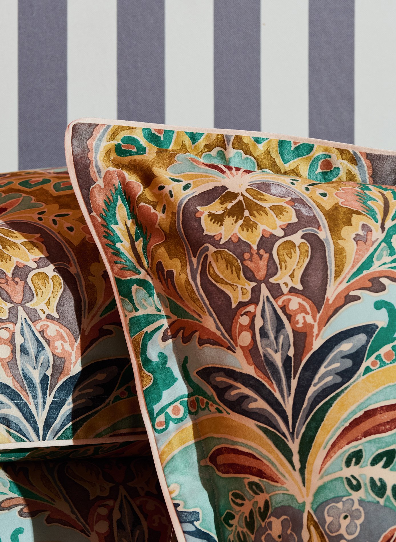 Taie d'oreiller ensoleillé ANNE DE SOLENE Vert