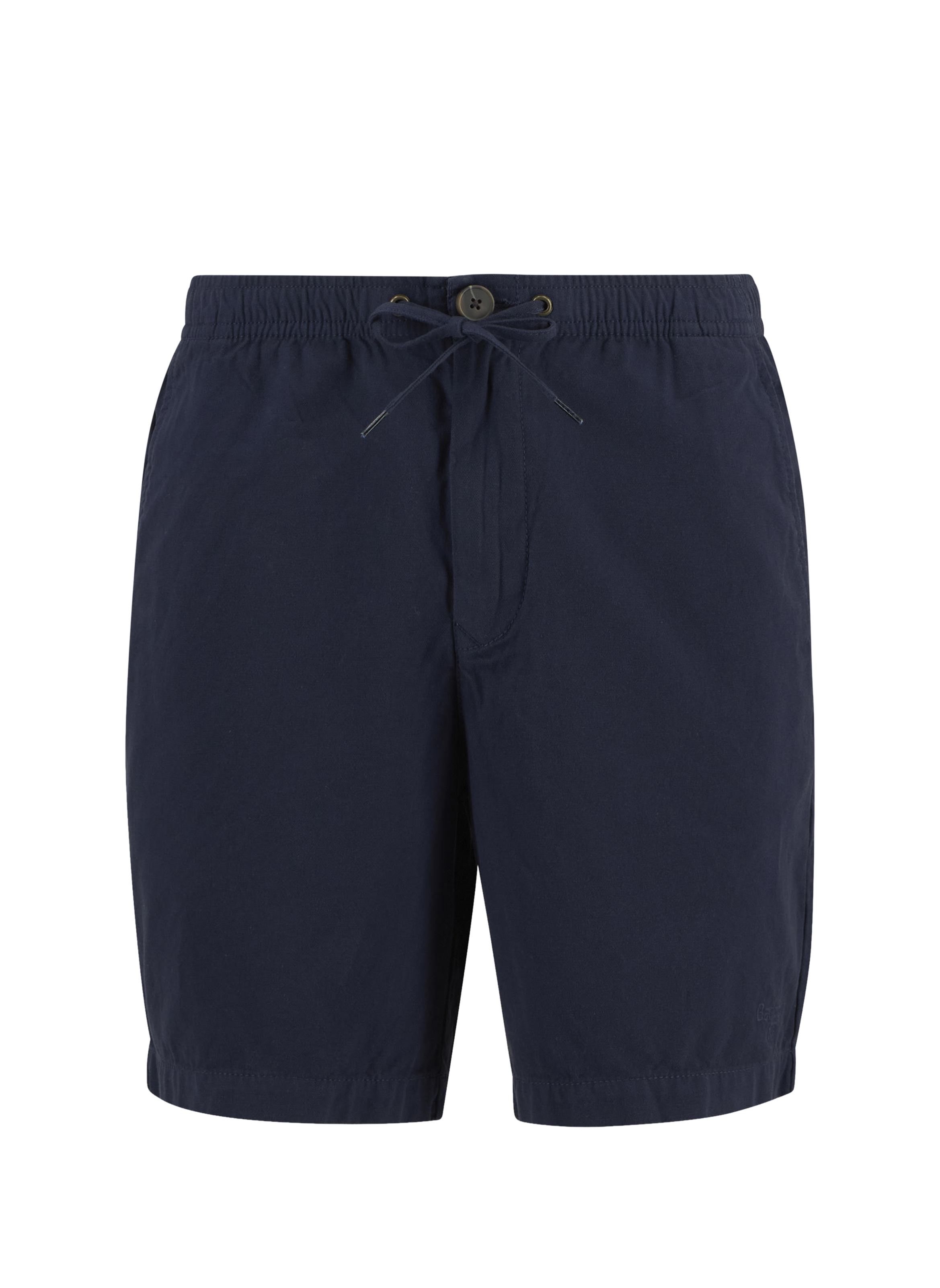 Short uni en coton BARBOUR Bleu