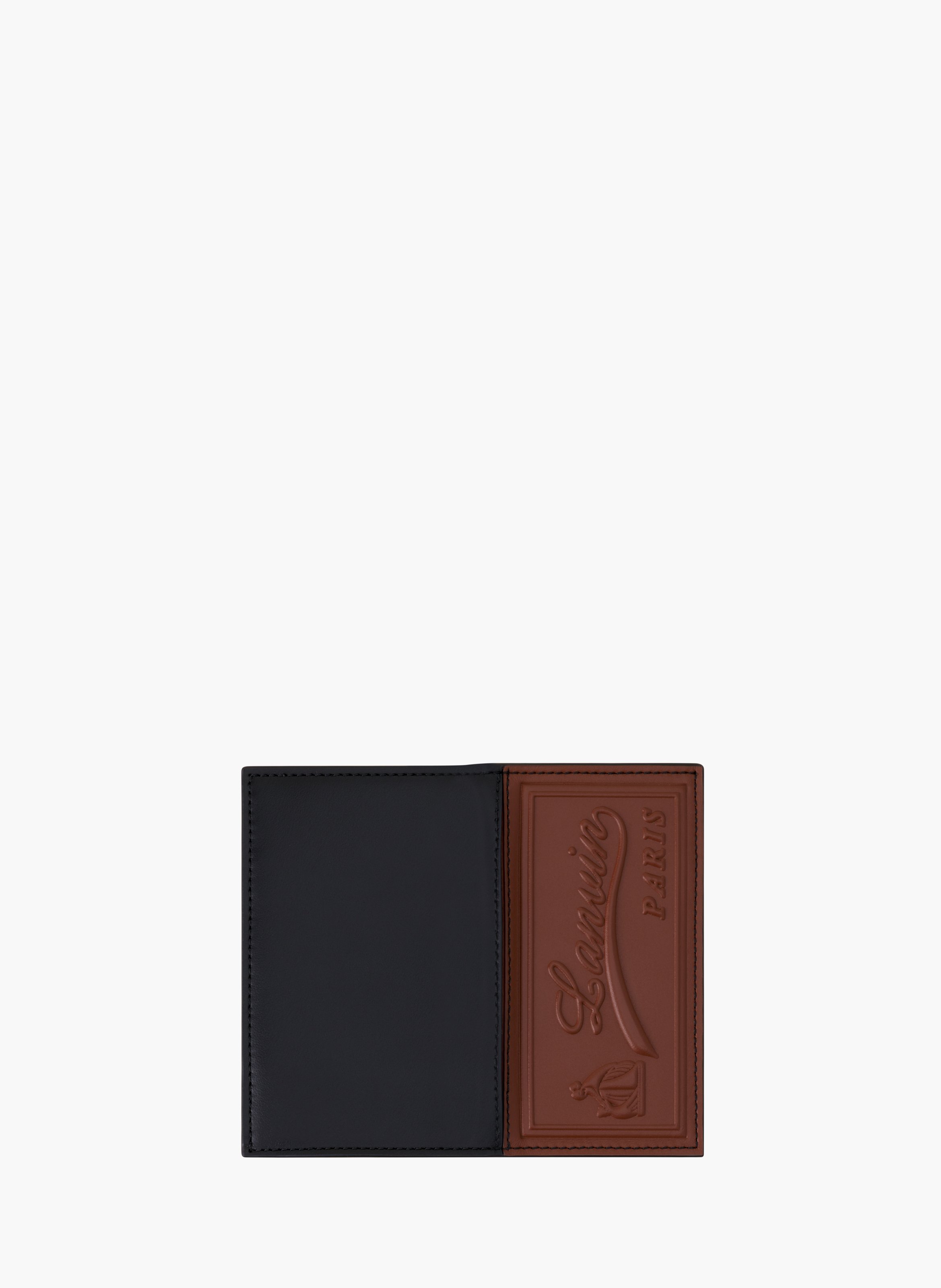 Porte cartes 2 volets catch by lanvin en cuir LANVIN Noir