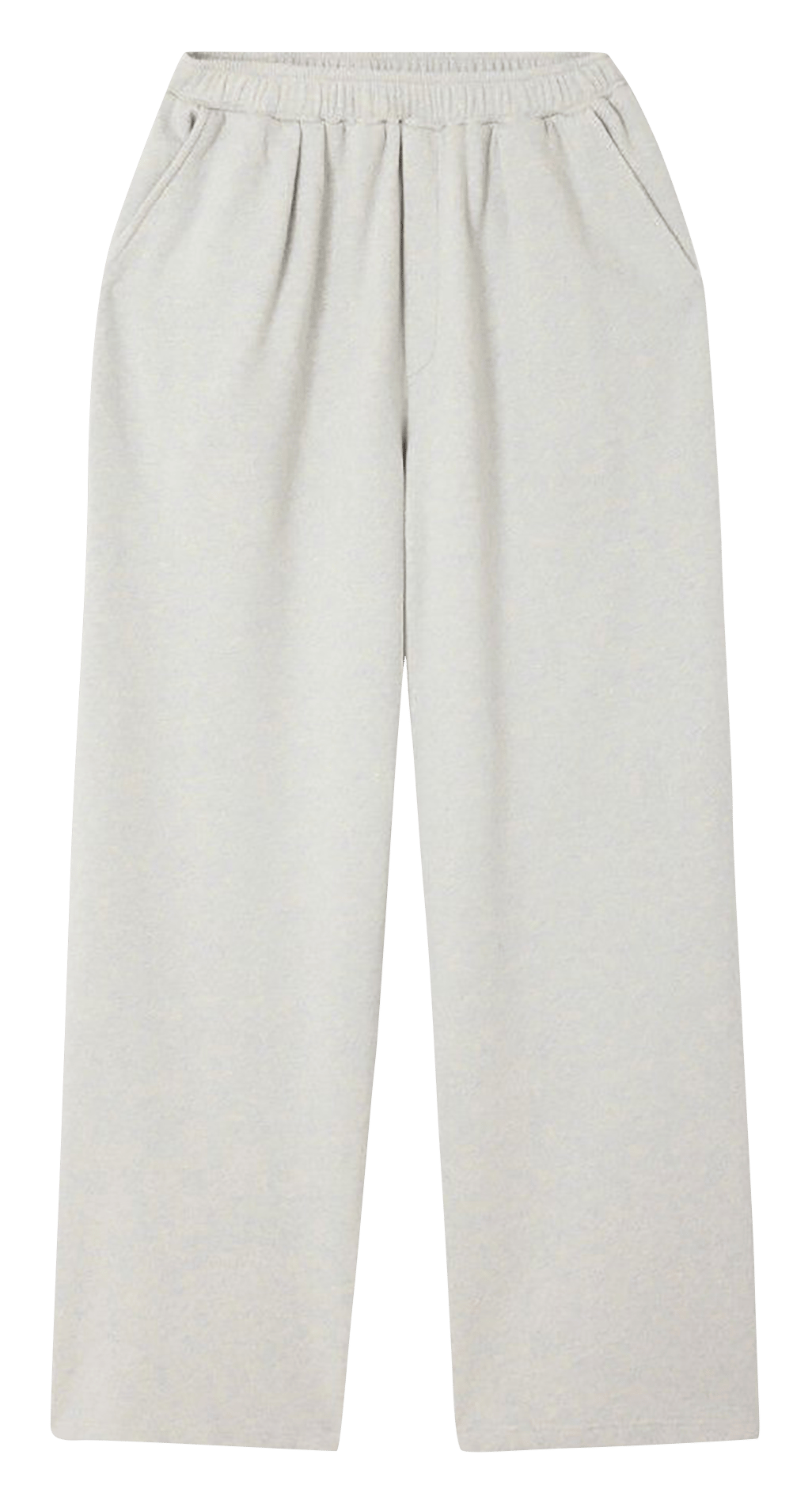 Jogging droit en coton et coton recyclé dantown AMERICAN VINTAGE Bleu