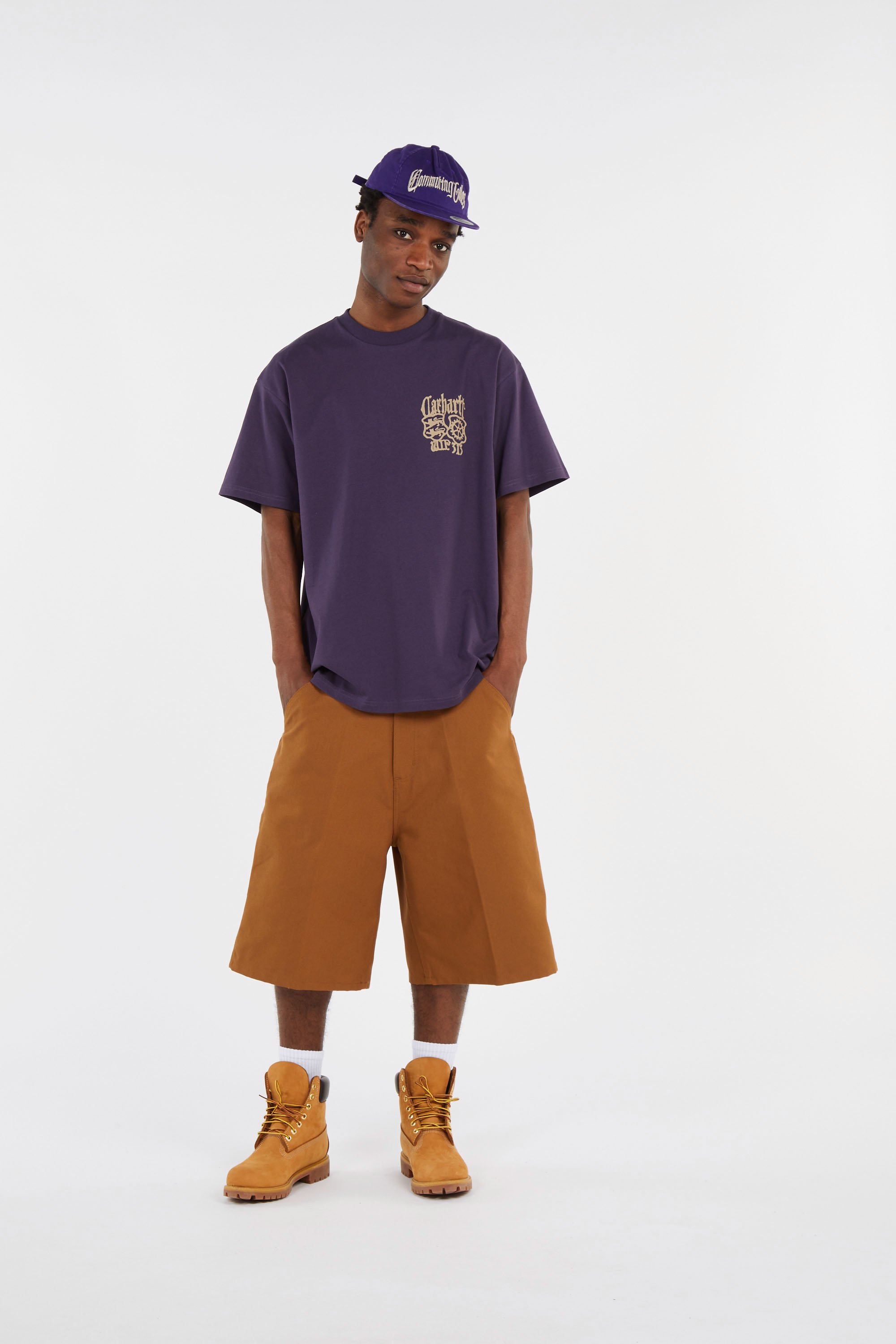 T-shirt s/s commuting tales t-shirt CARHARTT WIP Violet
