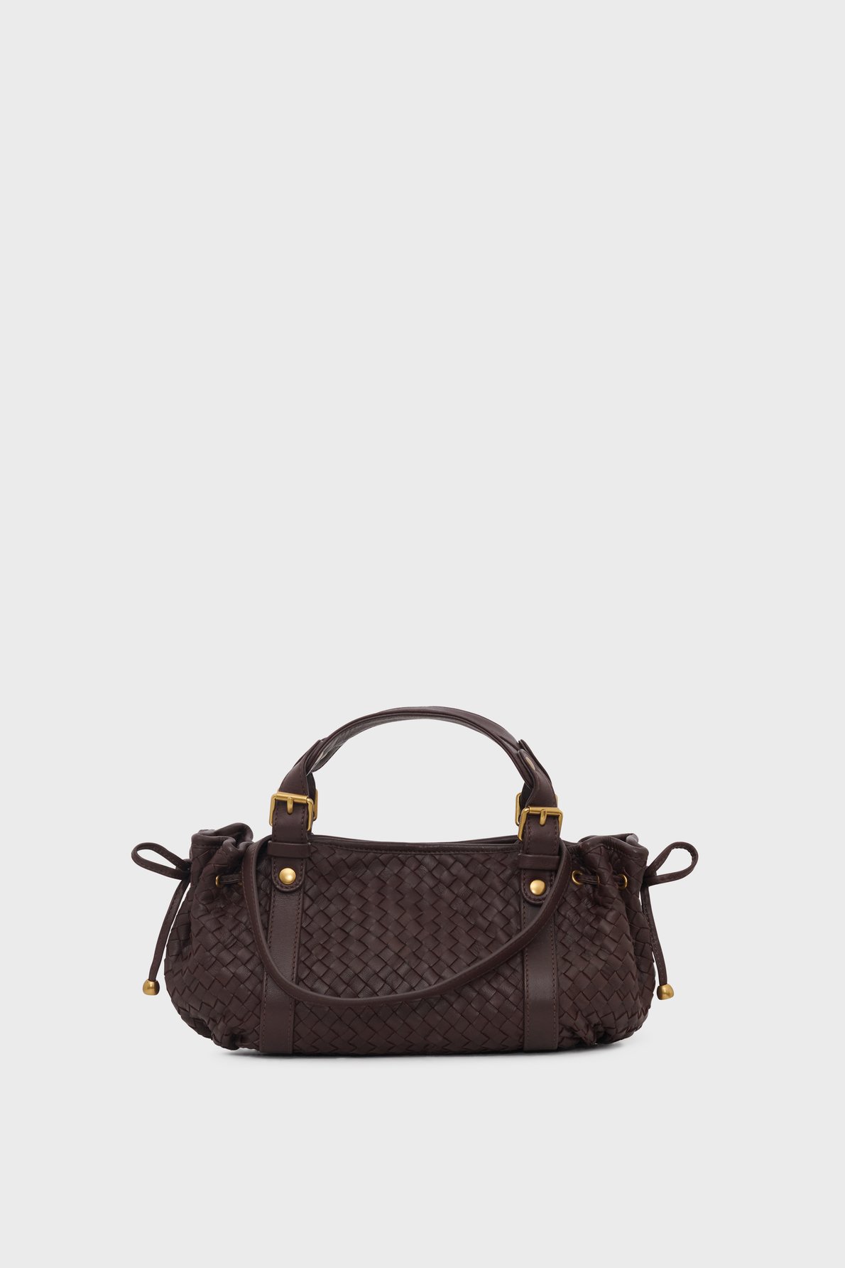 Mini sac à main en cuir – 12h GERARD DAREL Gris