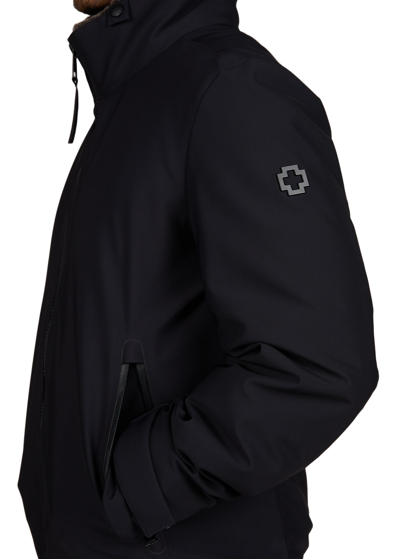 Blouson droit à col montant STRELLSON Bleu