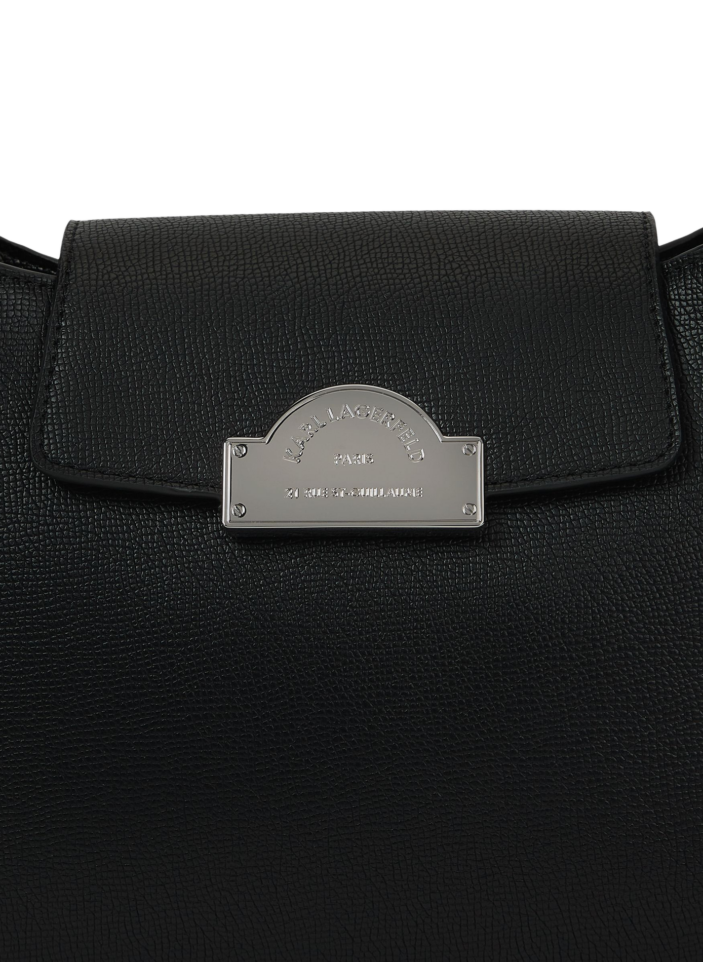 Schultertasche K/RSG Metal KARL LAGERFELD Schwarz