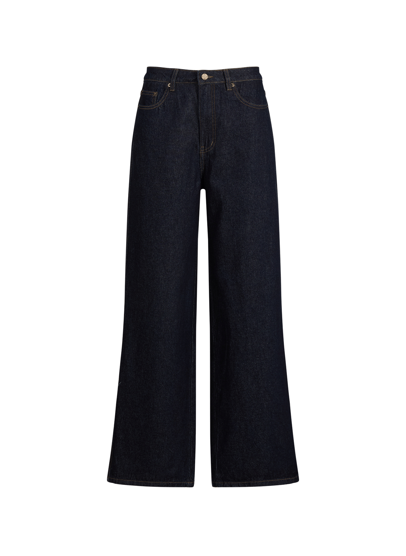 Rina flared jeans in cotton denim ROUGE EDIT Blue