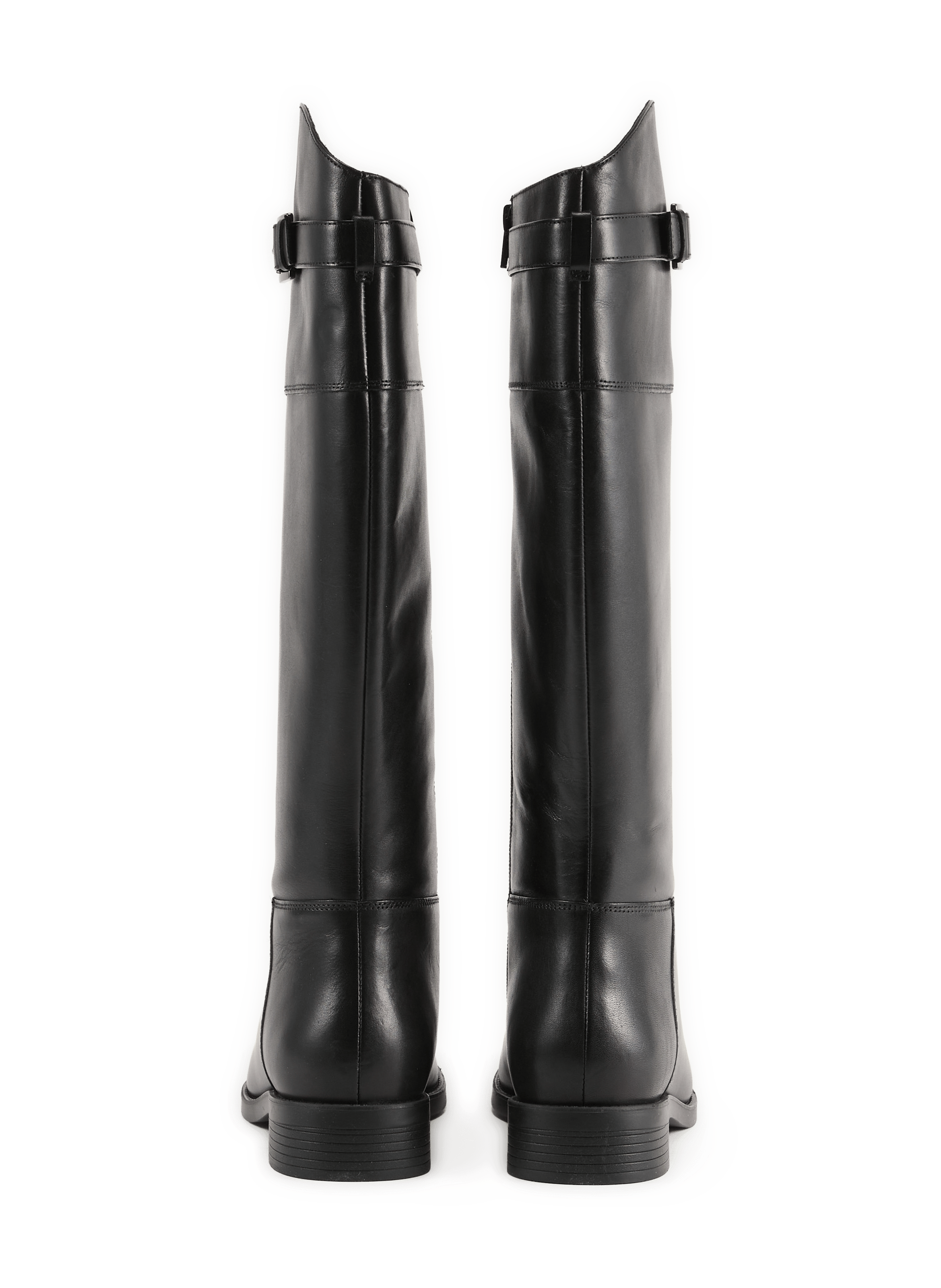 Esmeena leather zip boots GEOX Black