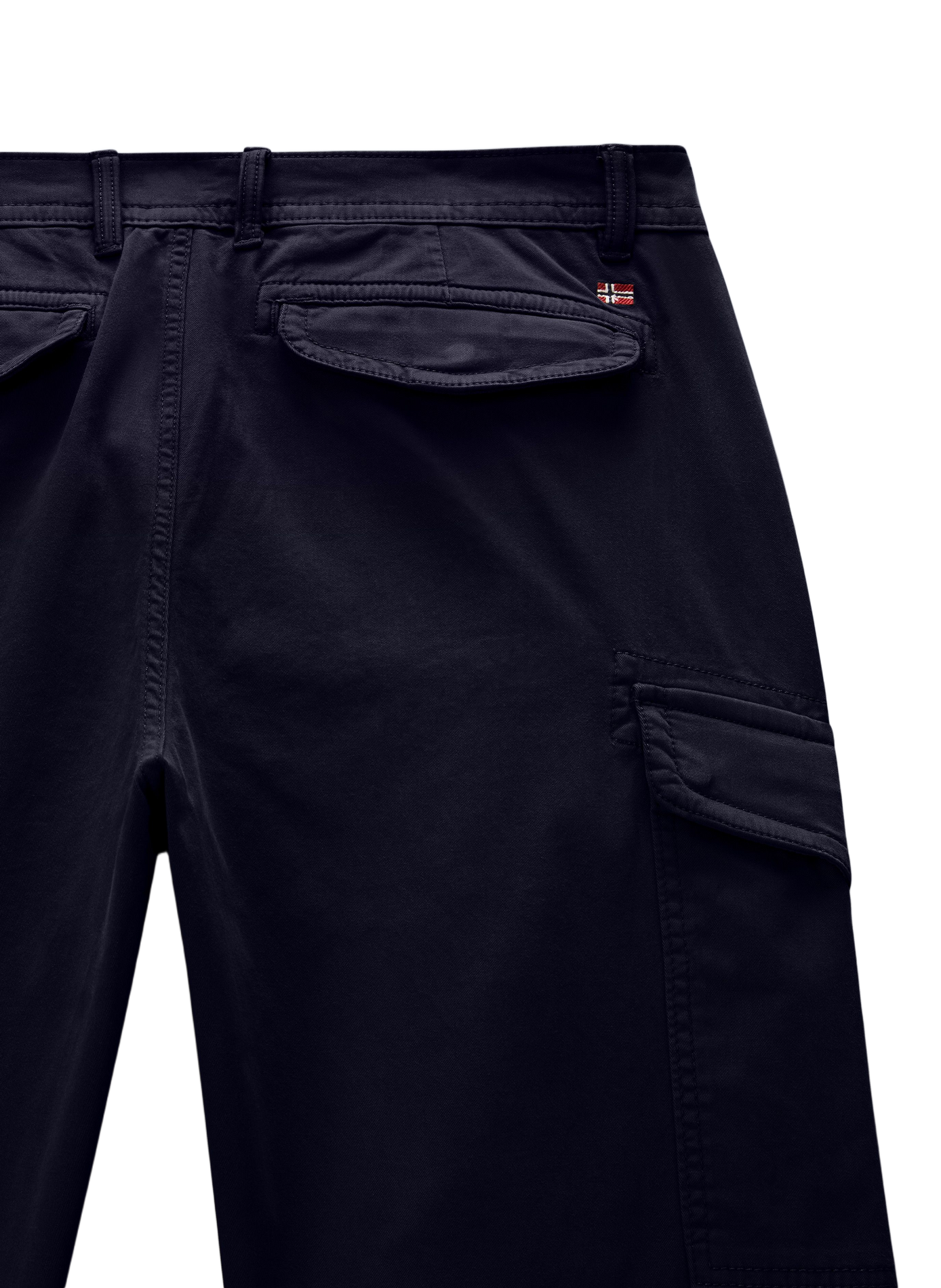 Plain straight-leg pocket trousers NAPAPIJRI Blue