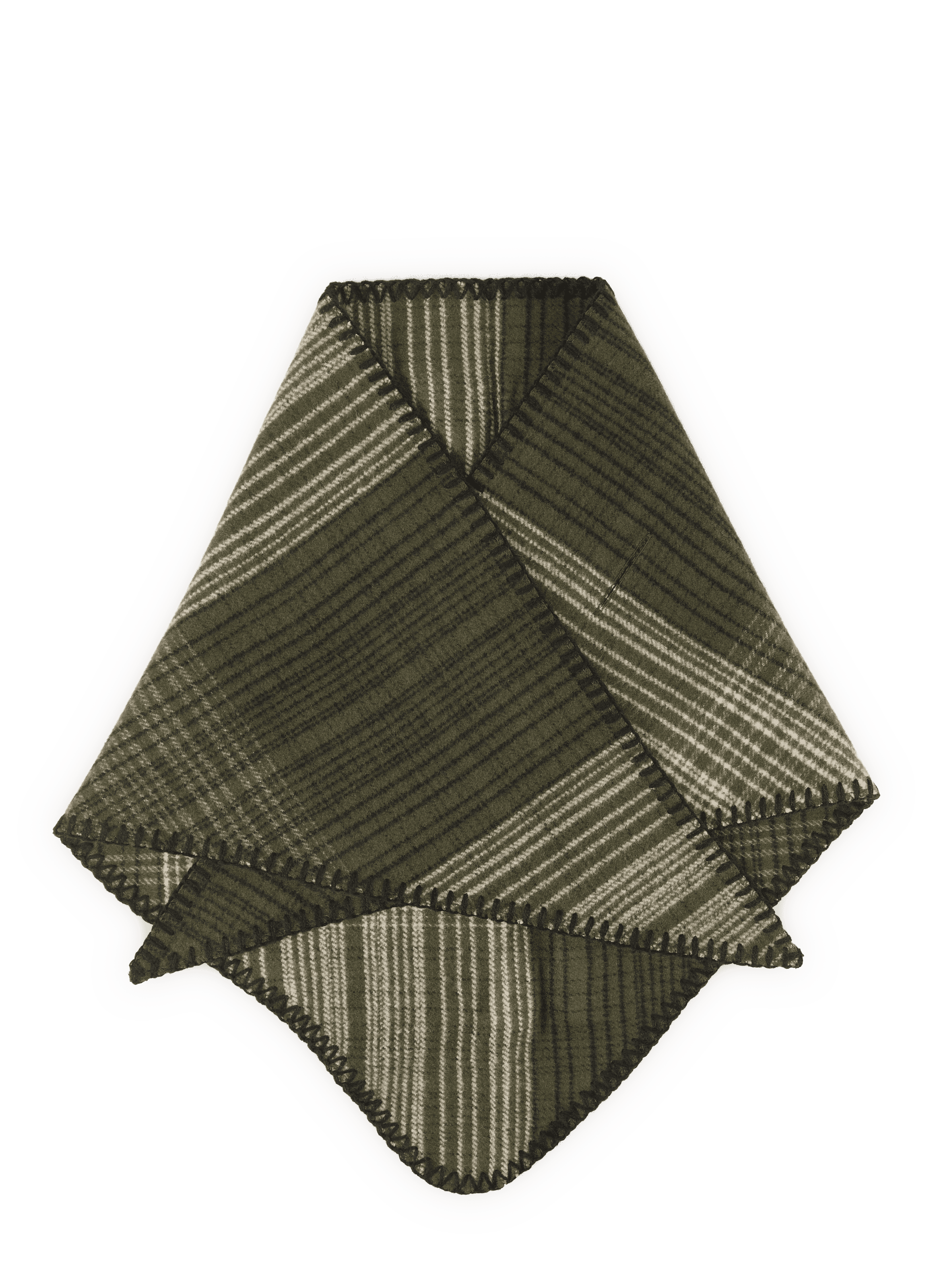 Gestreifter Strickschal VILA Khaki