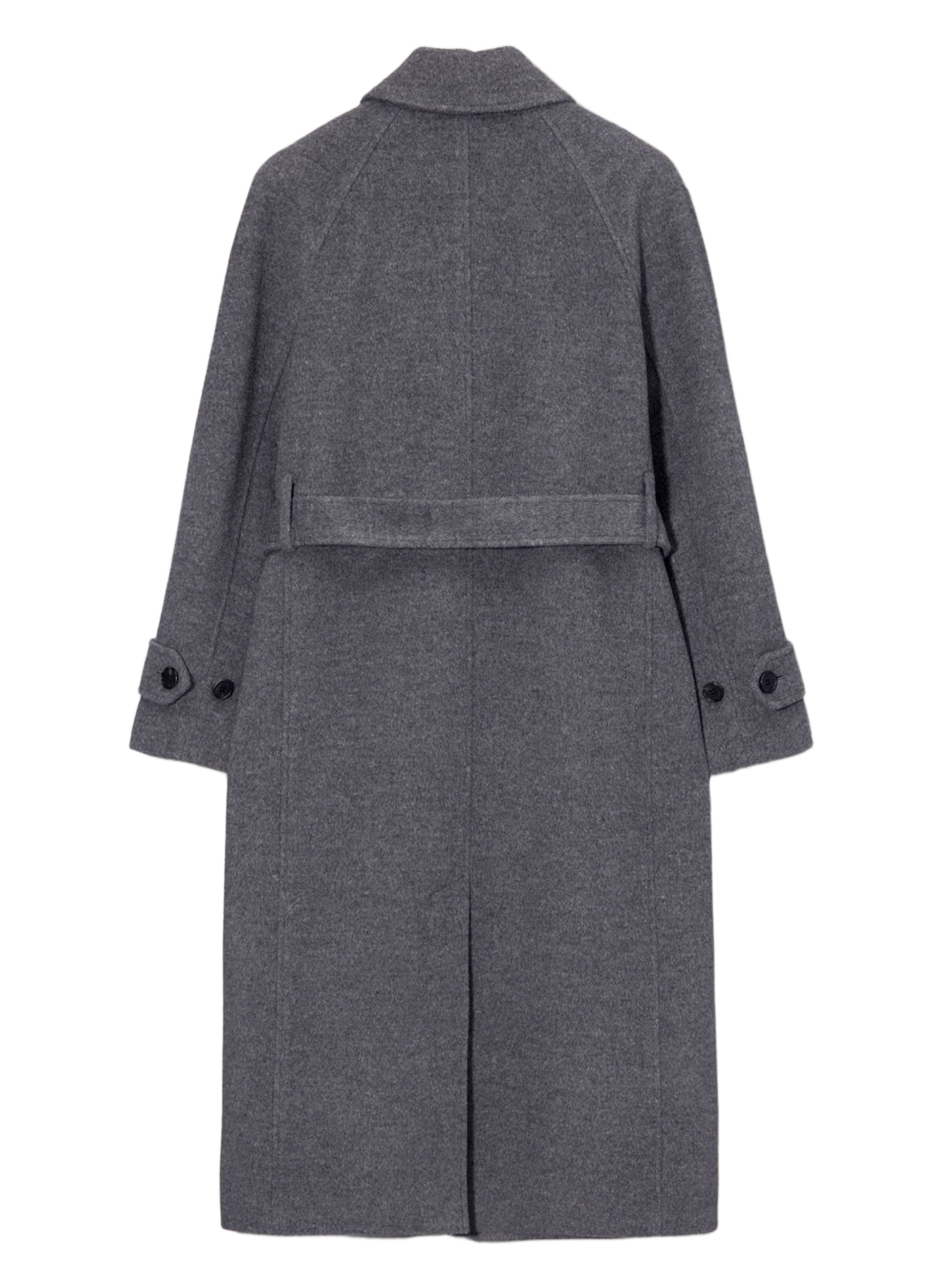 Manteau long en laine et cachemire DUNST Grey