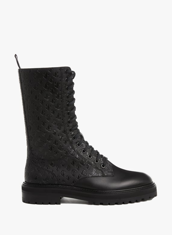 Bottines cora en cuir Noir Jimmy choo Femme