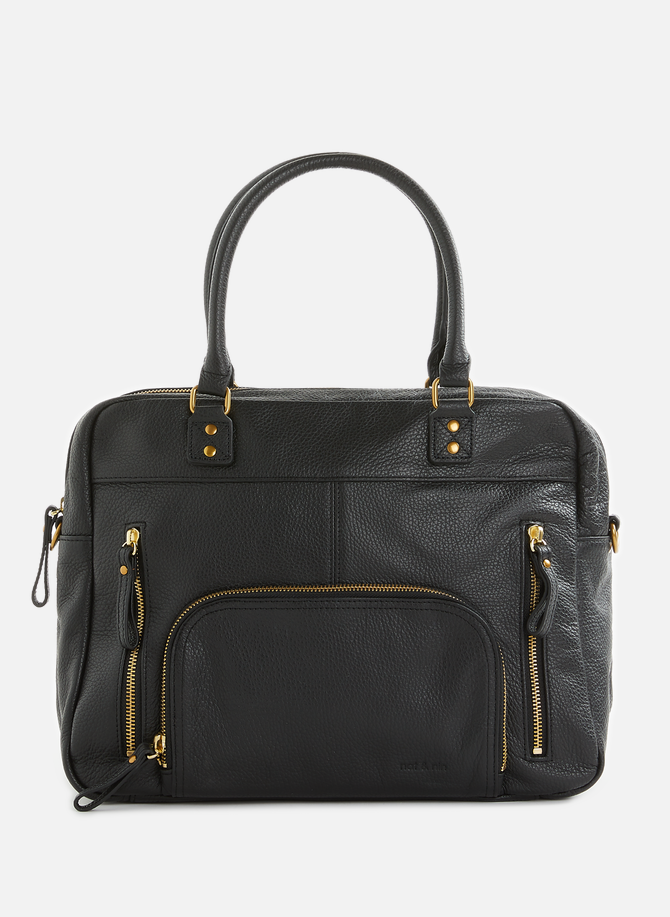 حقيبة يد جلدية من تصميم NAT & NIN
