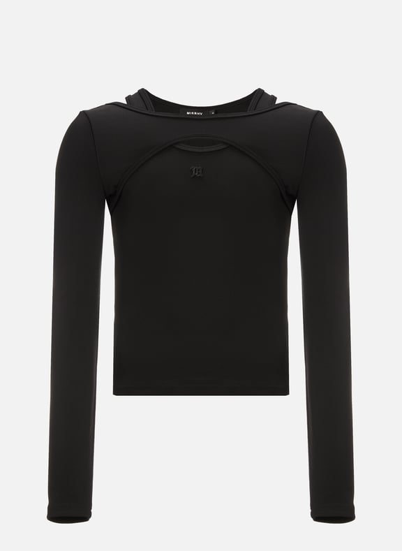Long-sleeve top with cutout MISBHV Long-sleeve top with cutout MISBHV
