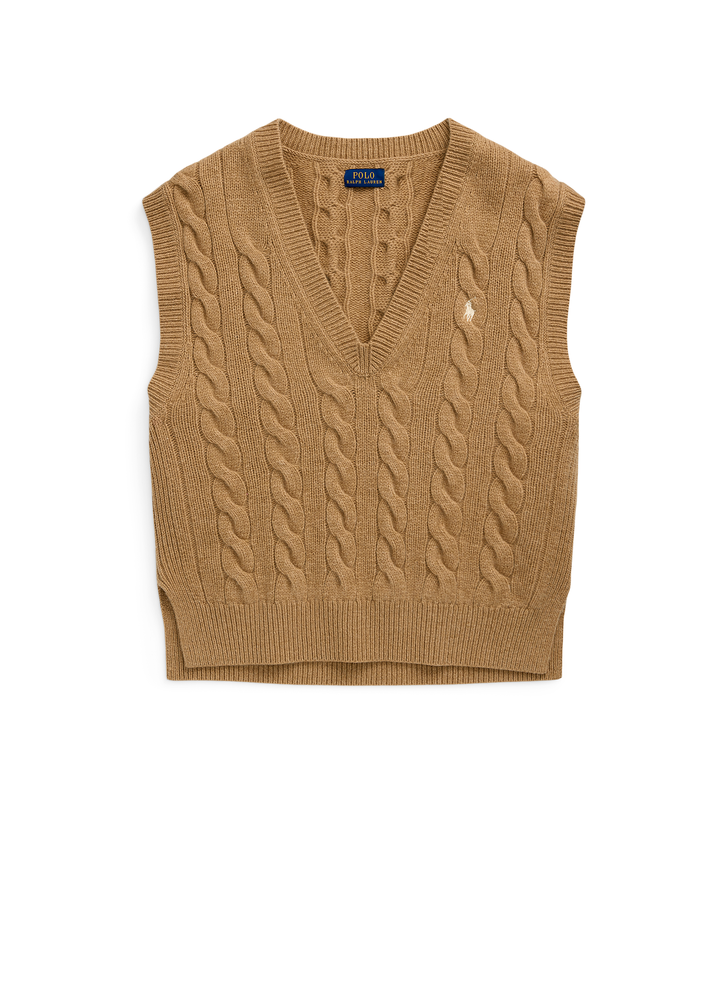 Pull sans manches POLO RALPH LAUREN Beige