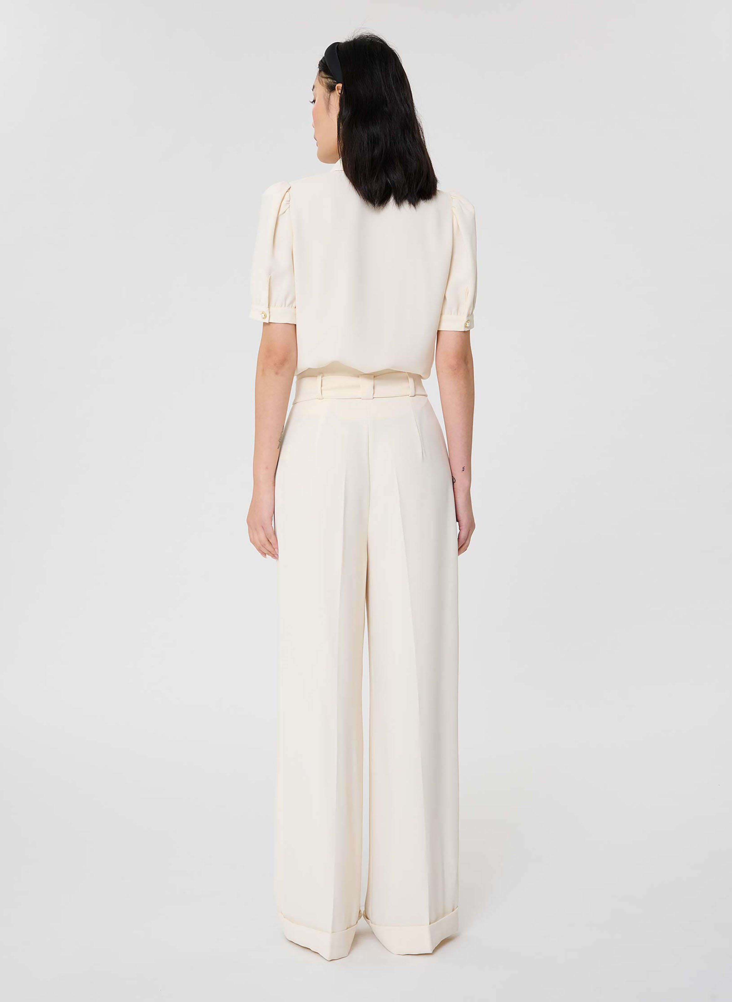 Pantalon pia TARA JARMON Blanc