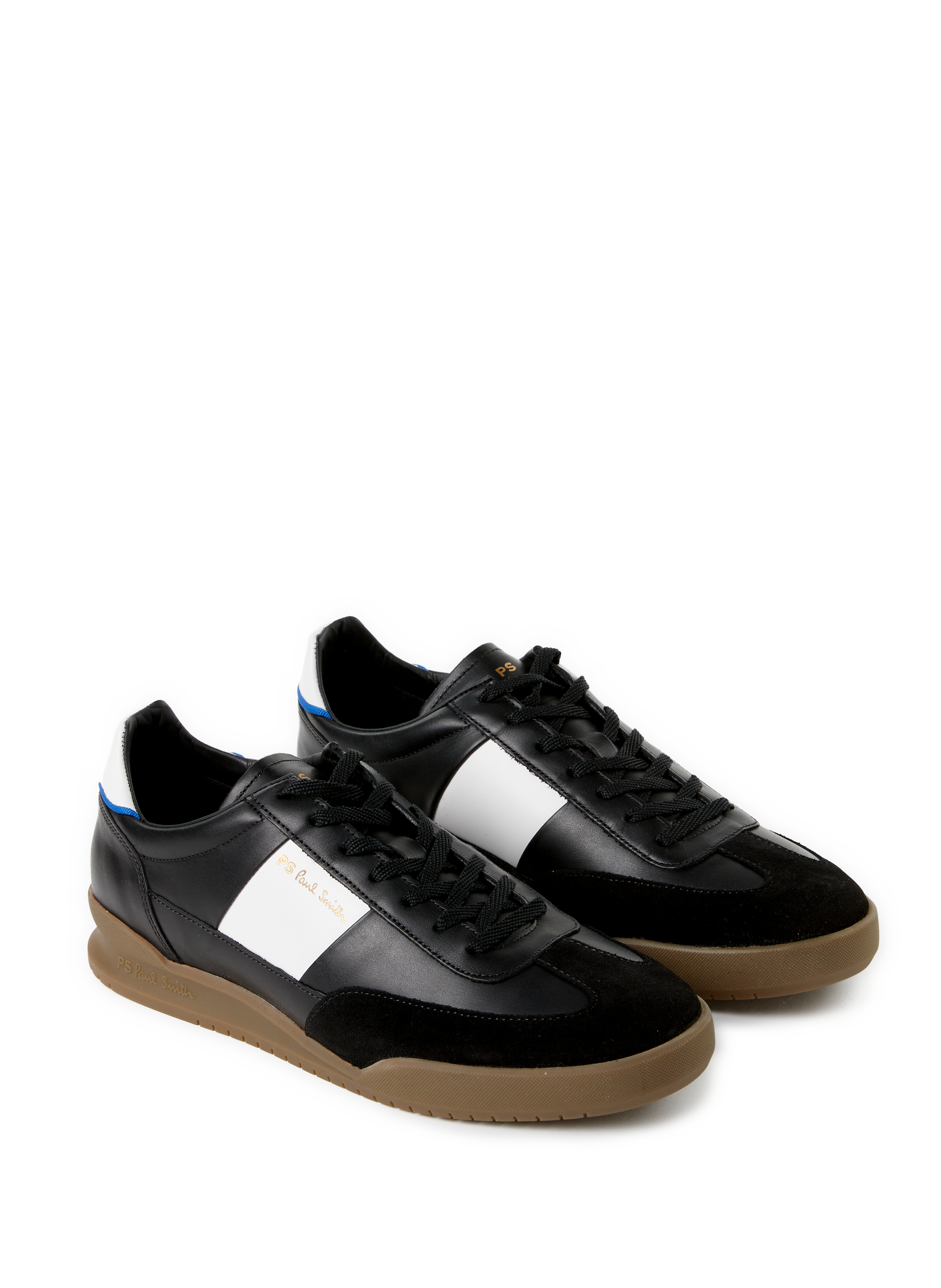 Leather low-top sneakers PAUL SMITH Black