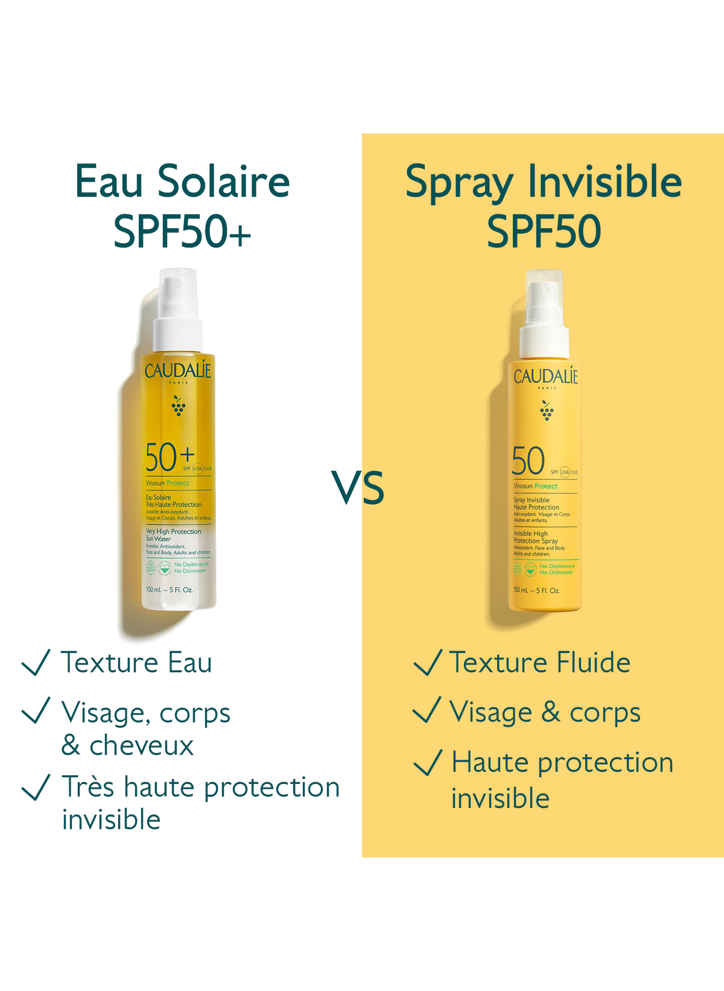 Vinosun High Protection SPF50 Spray CAUDALIE No color