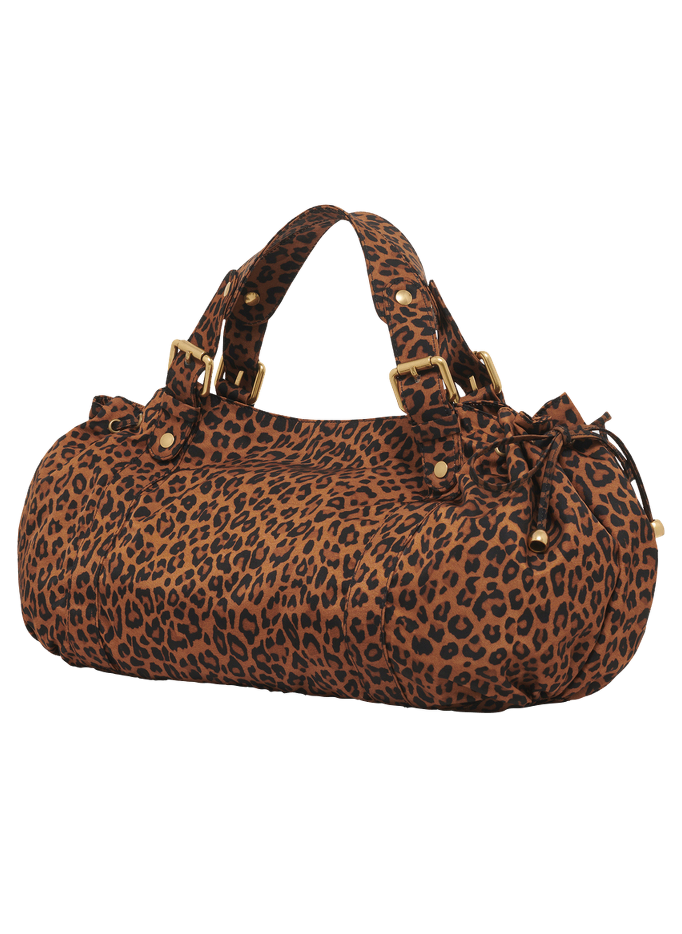 Sac à main en toile nylon léopard- 24h GERARD DAREL Orange