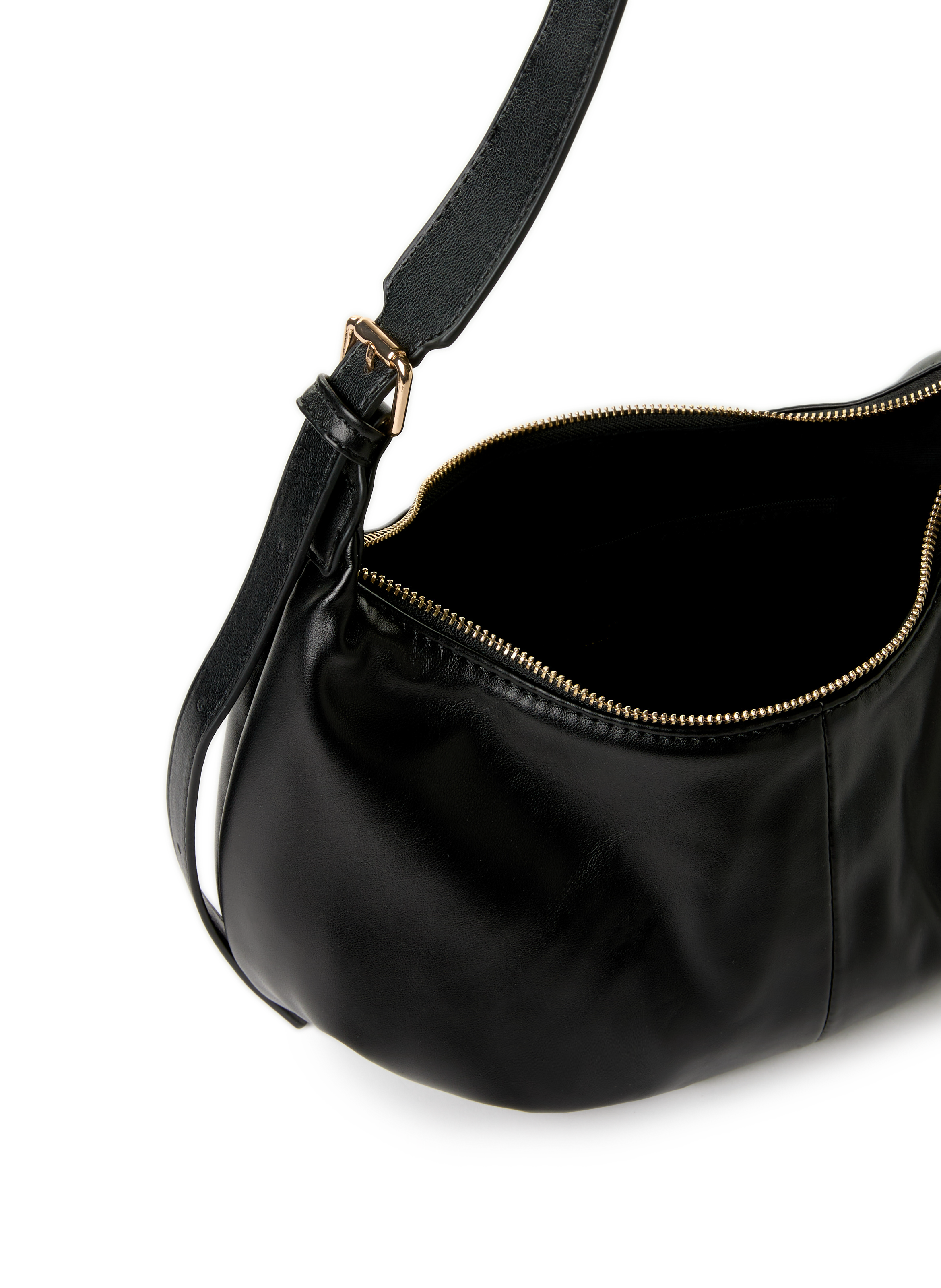 Sac à bandoulière uni AU PRINTEMPS PARIS Noir