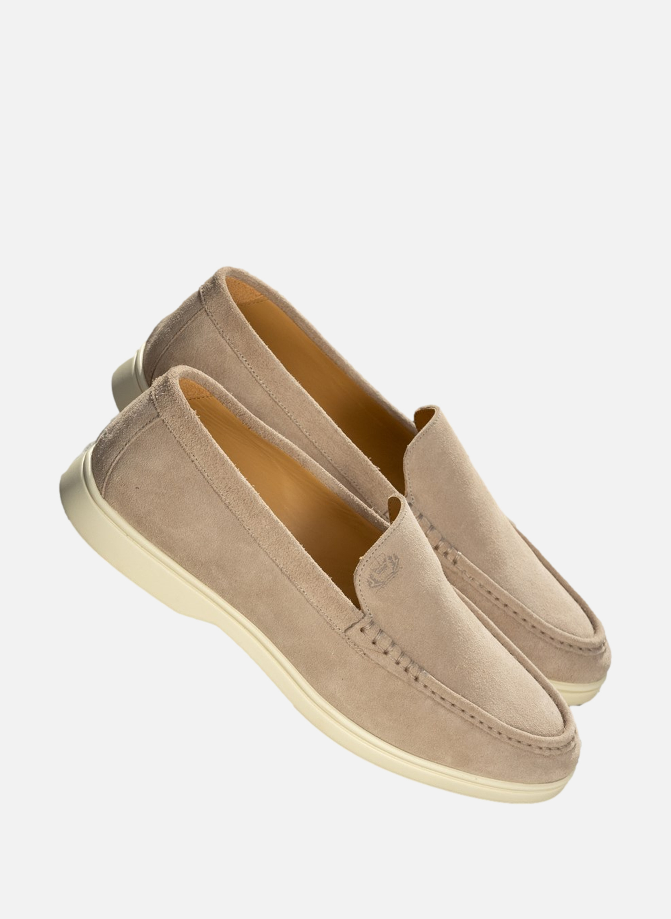 Mocassin velours monaco FINSBURY Beige