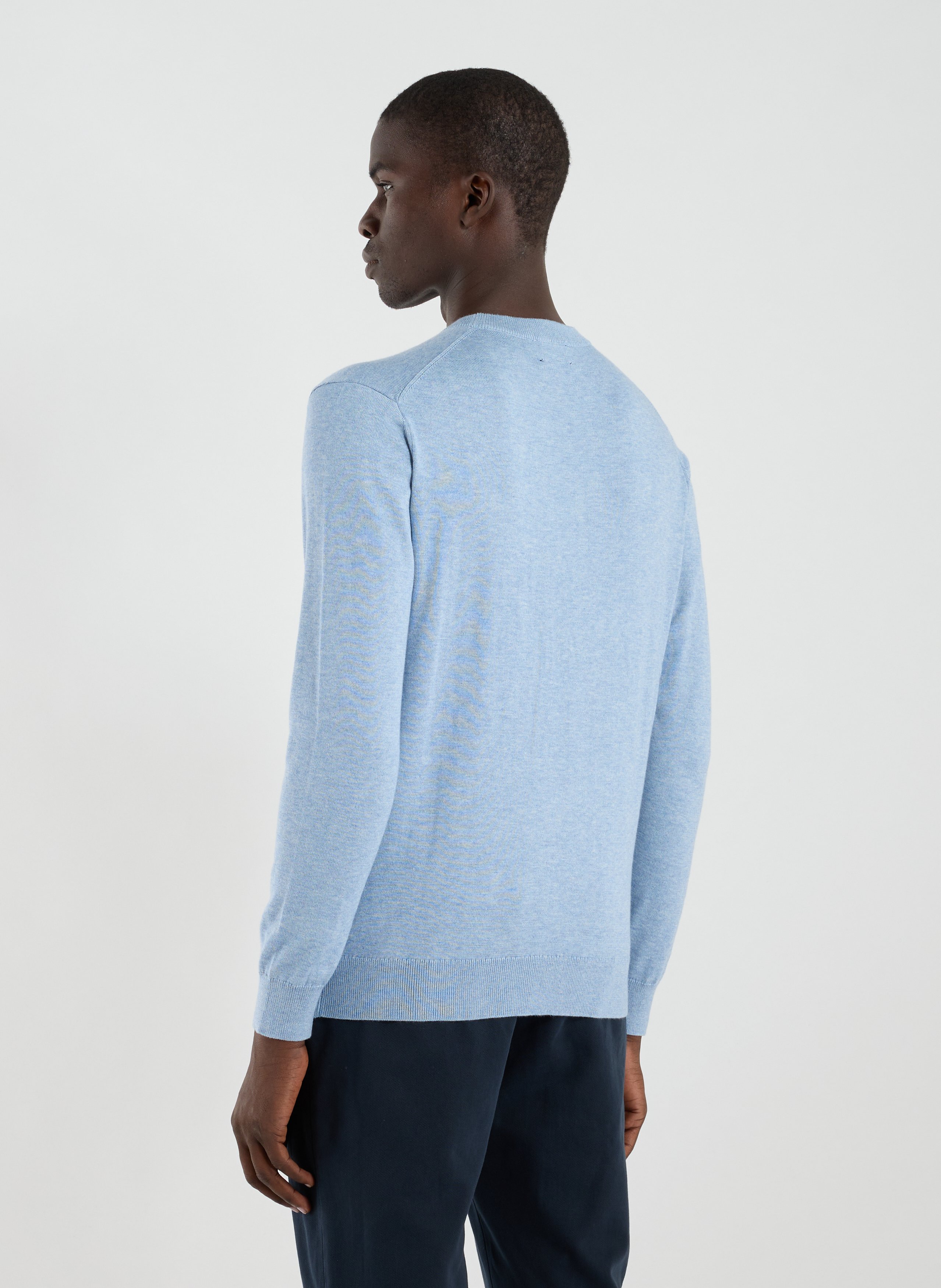 Cotton jumper HACKETT Blue