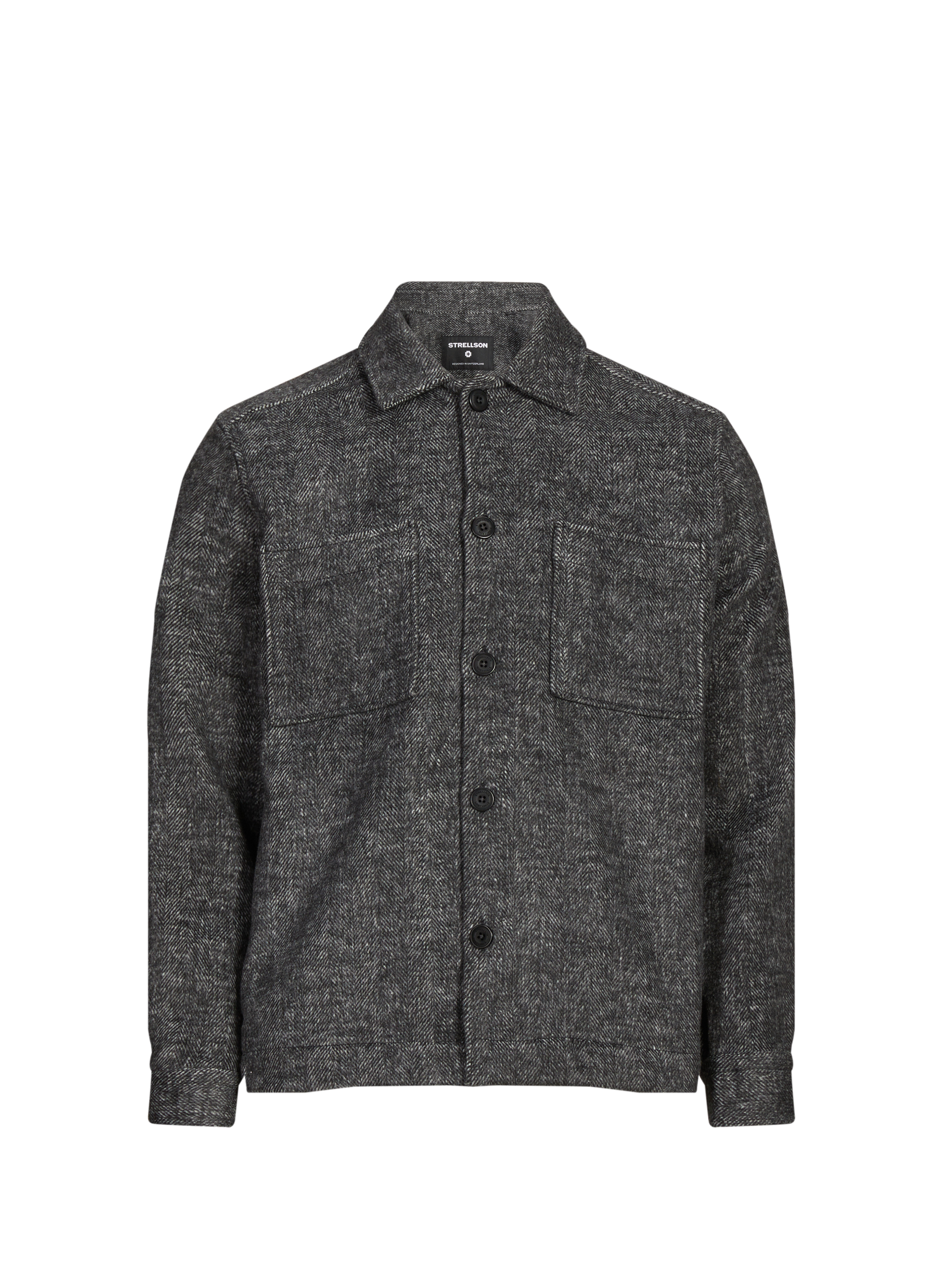 STRELLSON Surchemise droite Gris