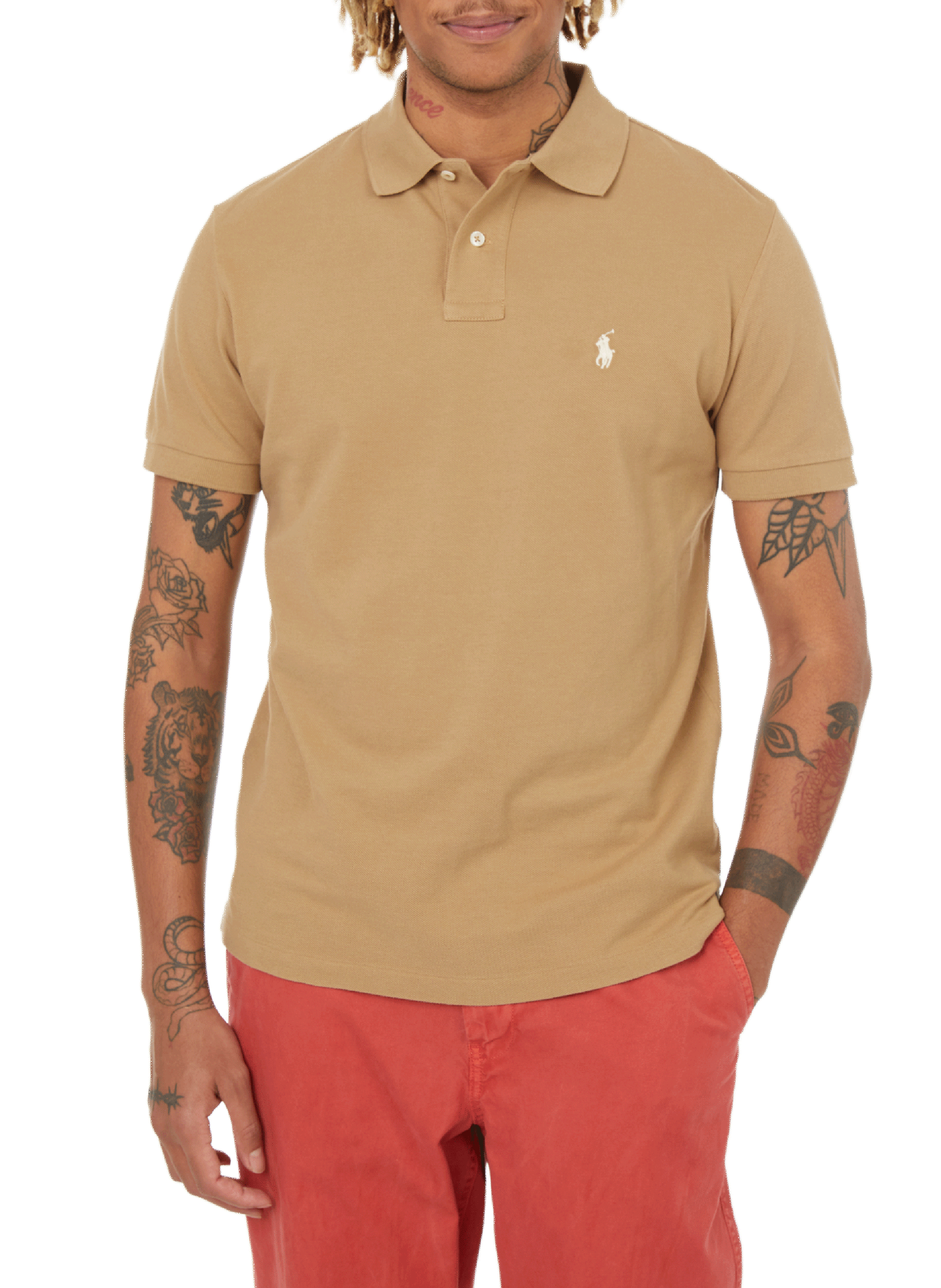 POLO RALPH LAUREN Polo en coton Marron