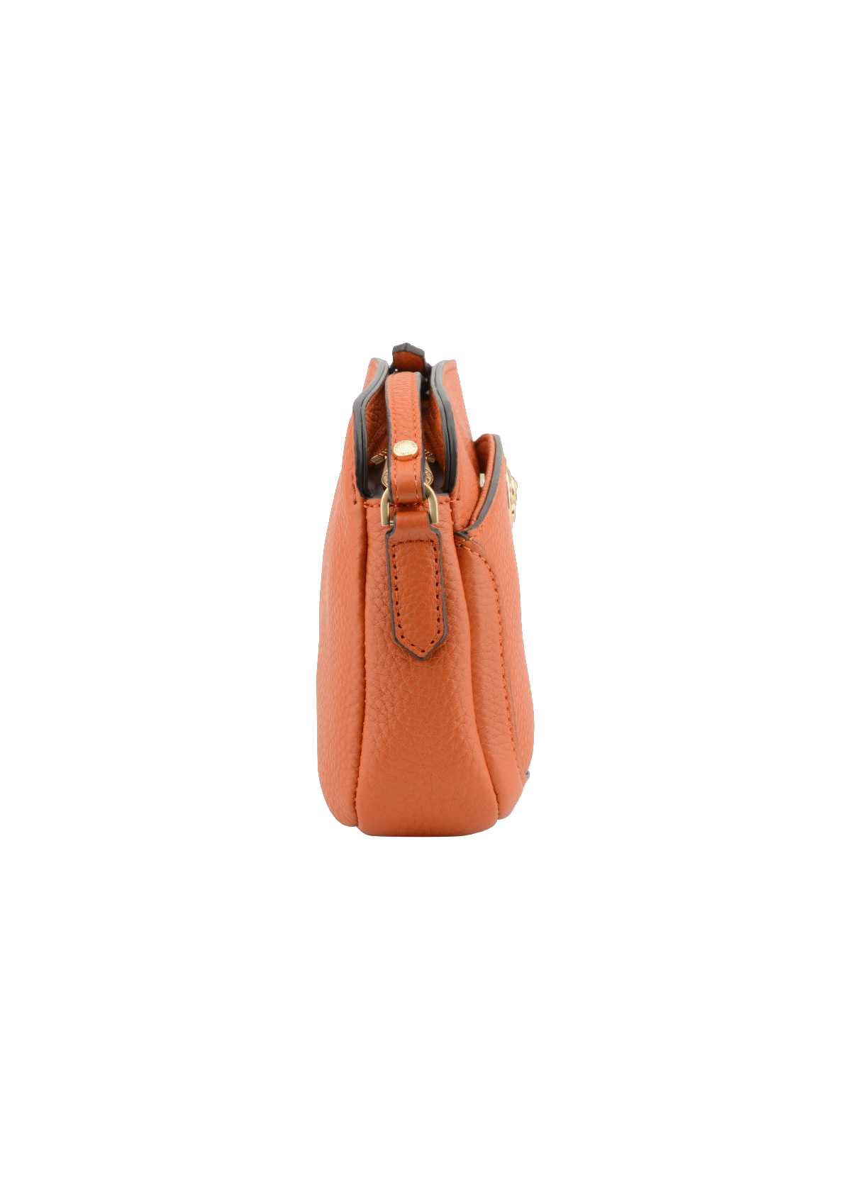Image | Sac porté travers en cuir de vachette POURCHET Orange