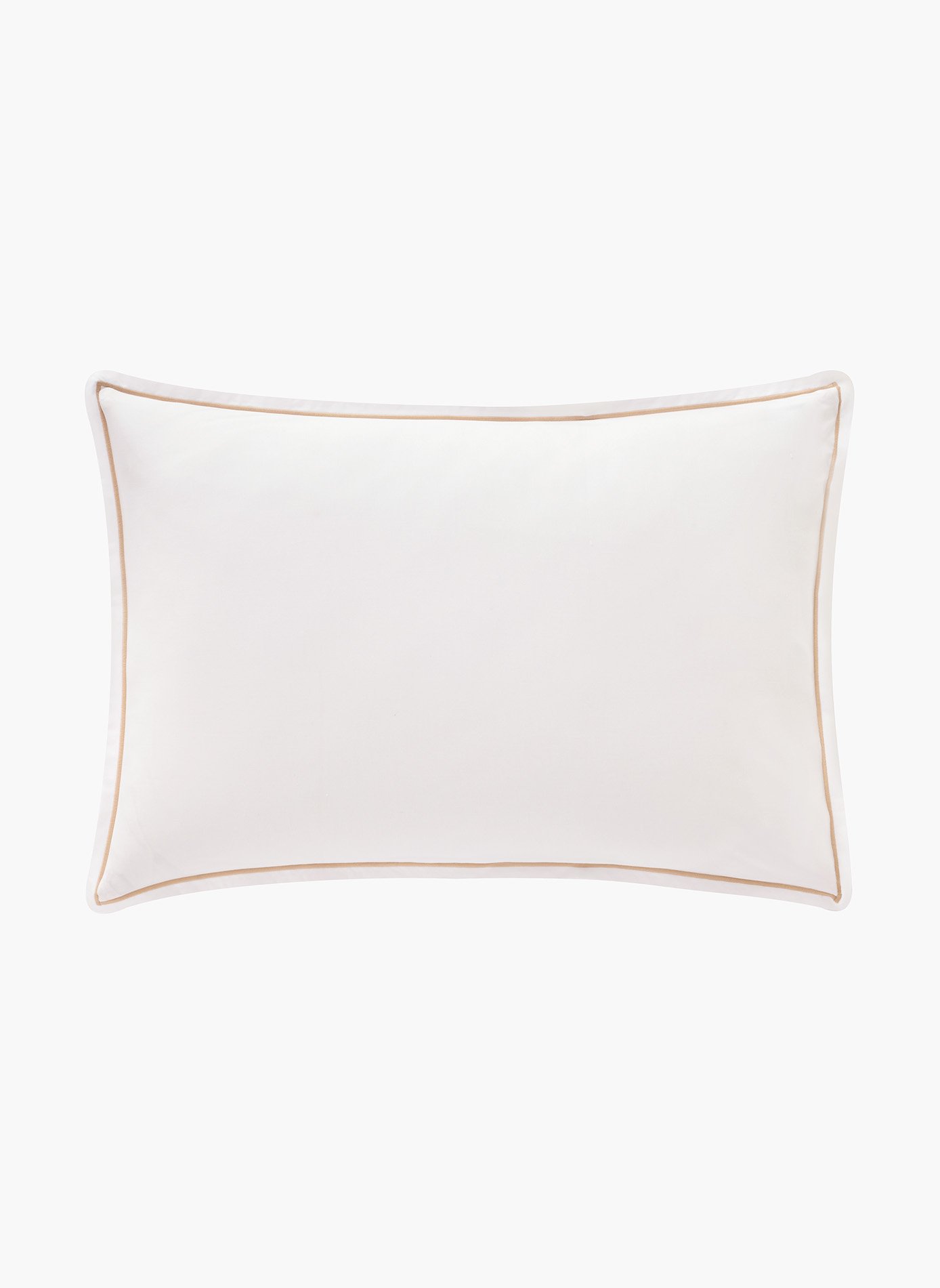 Taie d'oreiller vendôme blanc grège ANNE DE SOLENE Blanc