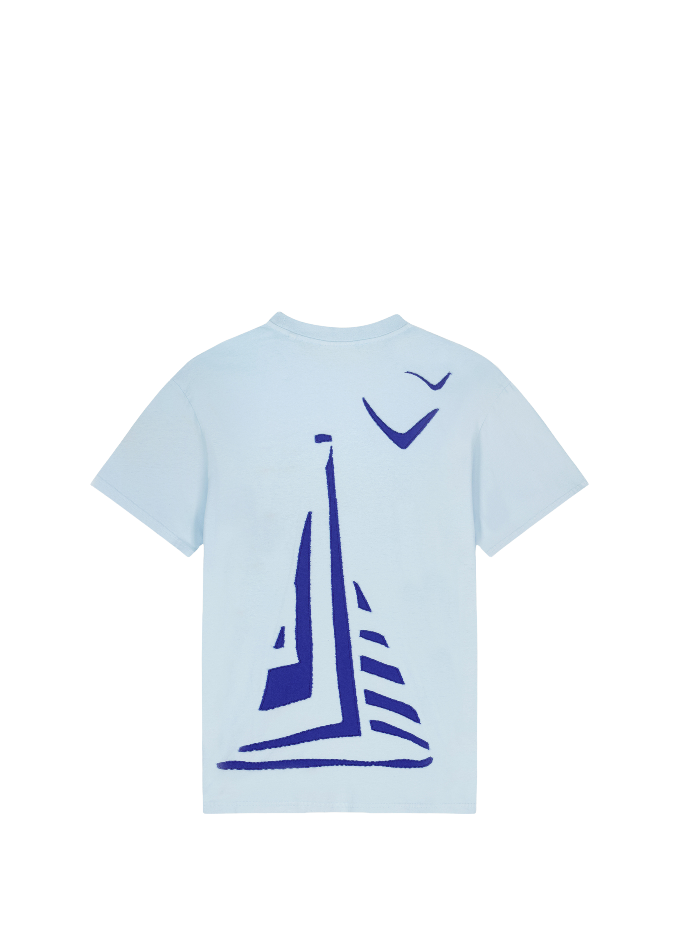 <p>T-shirt Patureau printed in organic cotton</p> MAISON LABICHE Blue