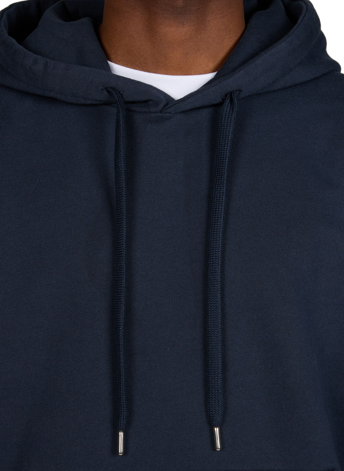 Hooded sweatshirt with back print in cotton ARTE ANTWERP Blue