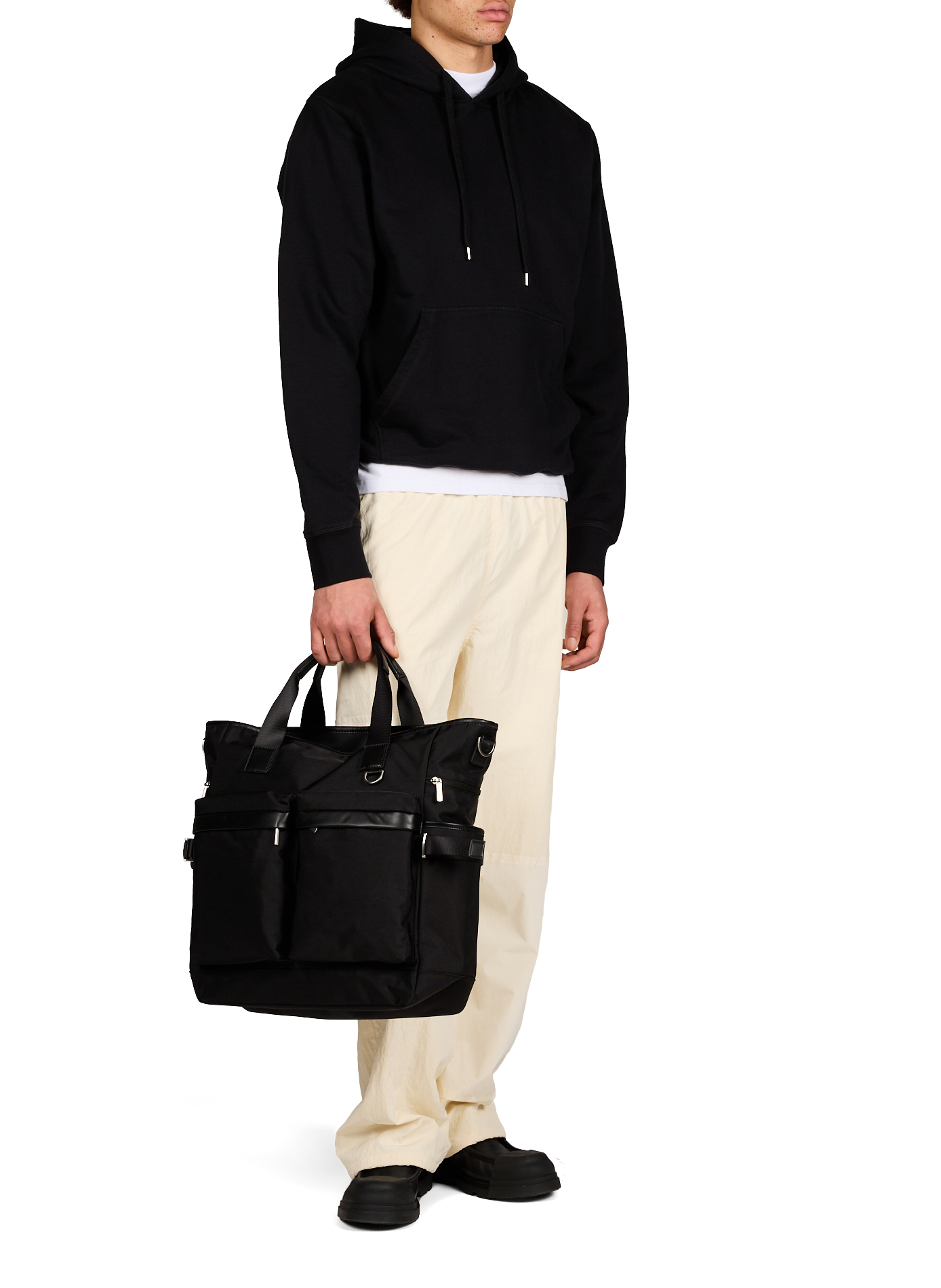 Sac à main uni SAISON 1865 Noir