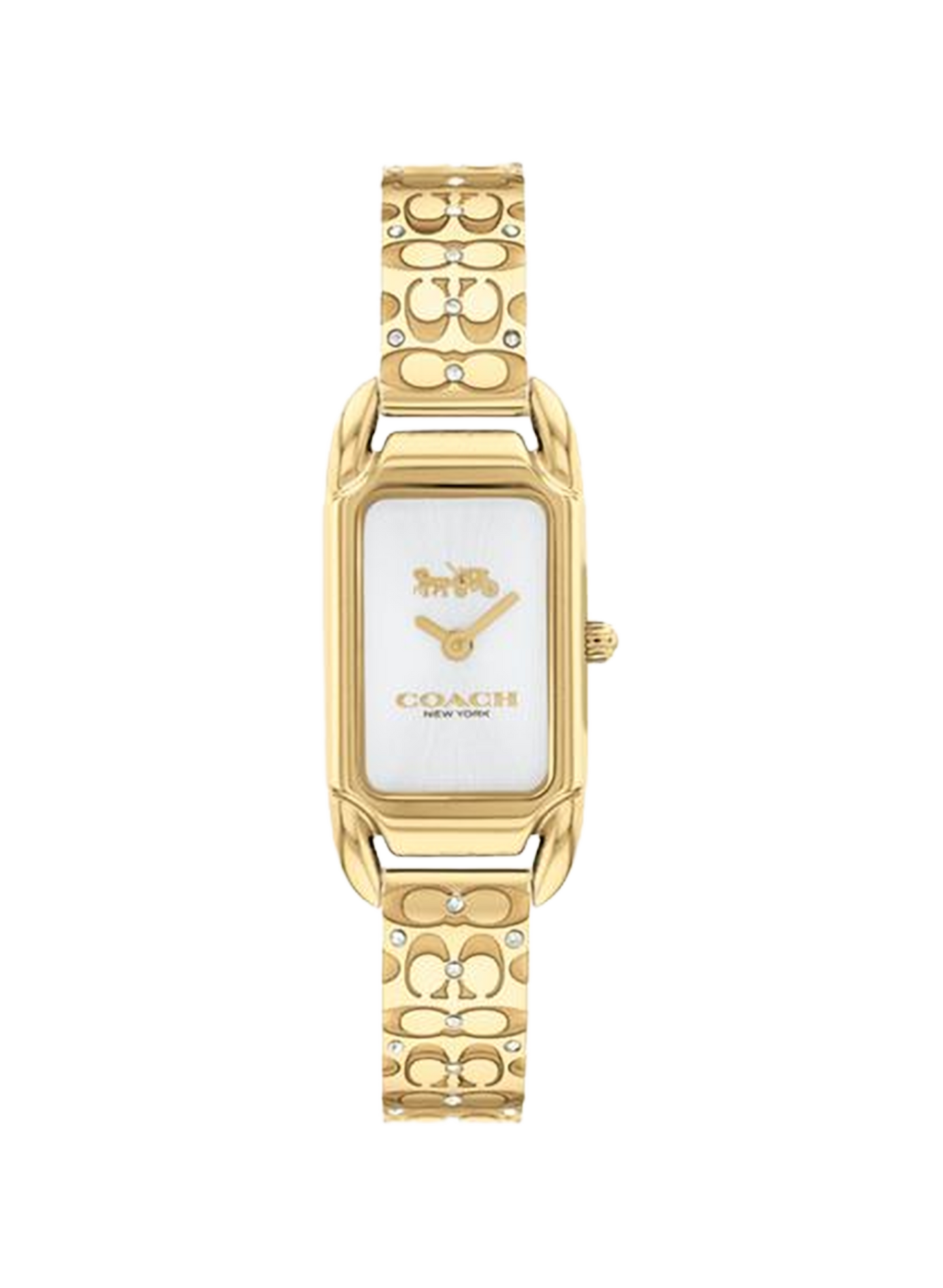 Montre quartz Cadie en acier inoxydable COACH MONTRES Doré