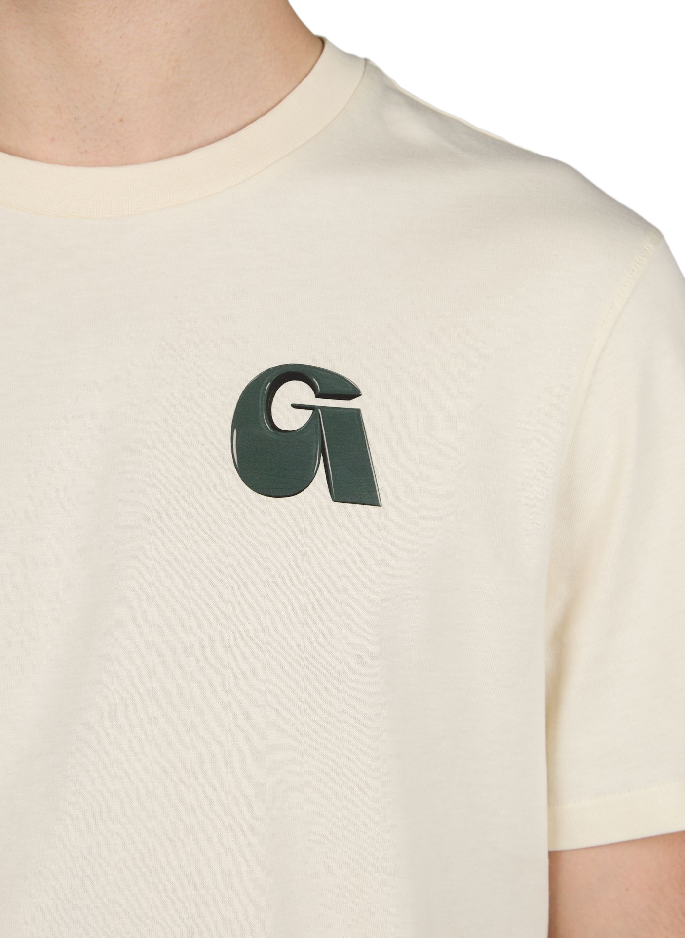 T-shirt imprimé Leonce en coton  GERTRUDE ET GASTON Beige