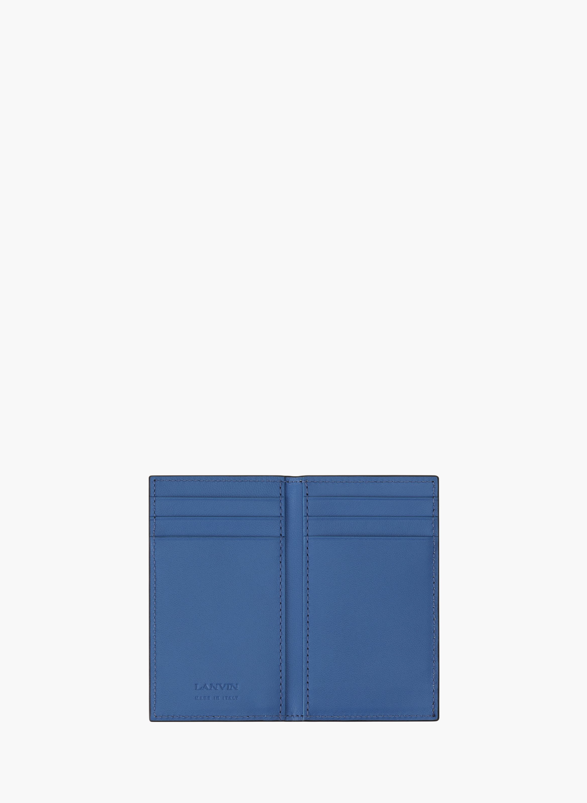 Porte cartes 2 volets catch by lanvin en cuir LANVIN Noir