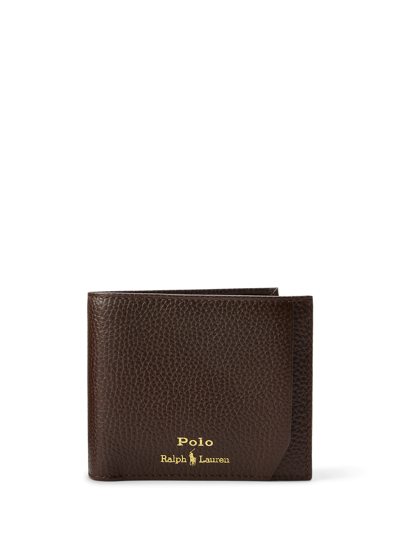 Cow leather card holder POLO RALPH LAUREN Beige