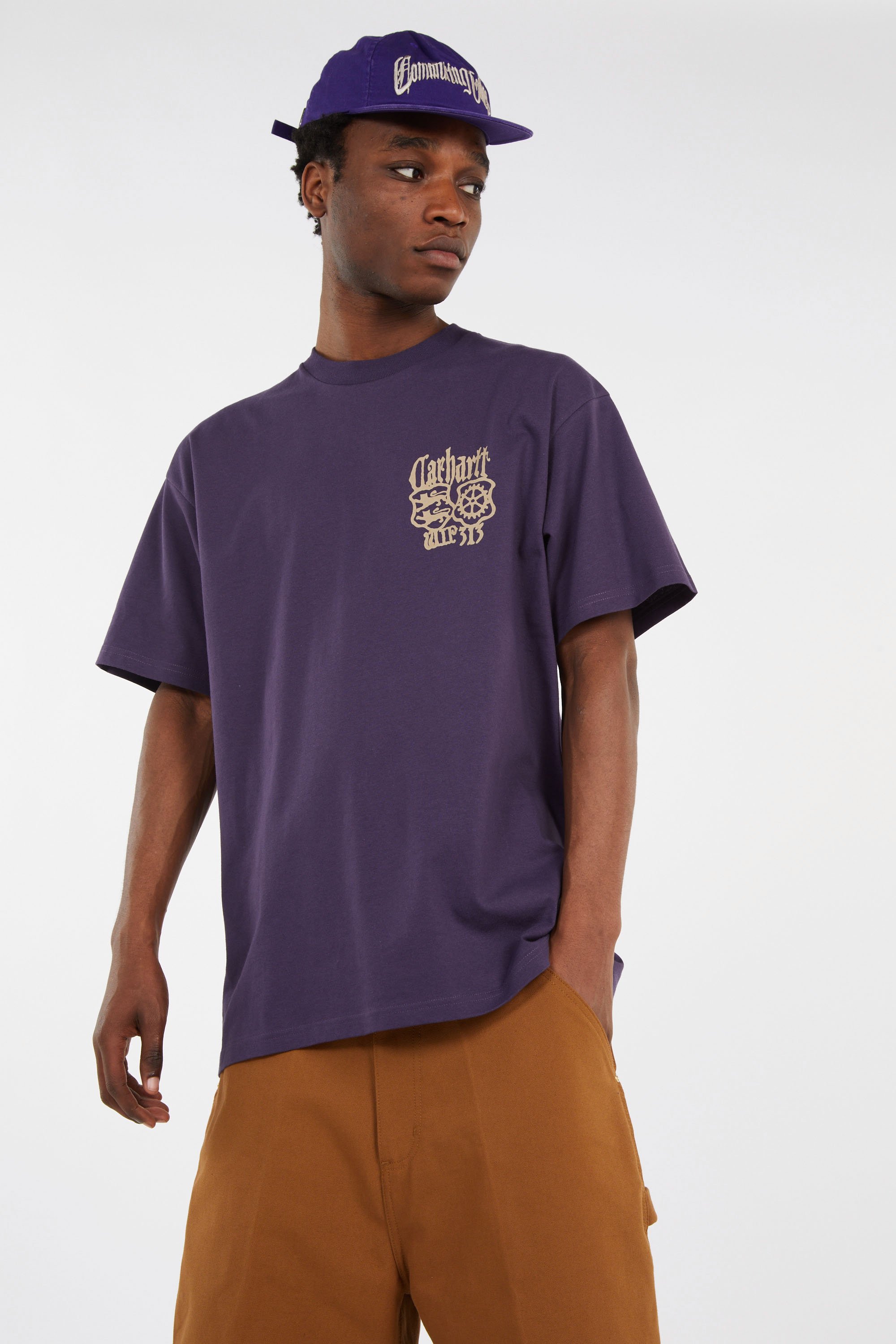 T-shirt s/s commuting tales t-shirt CARHARTT WIP Violet