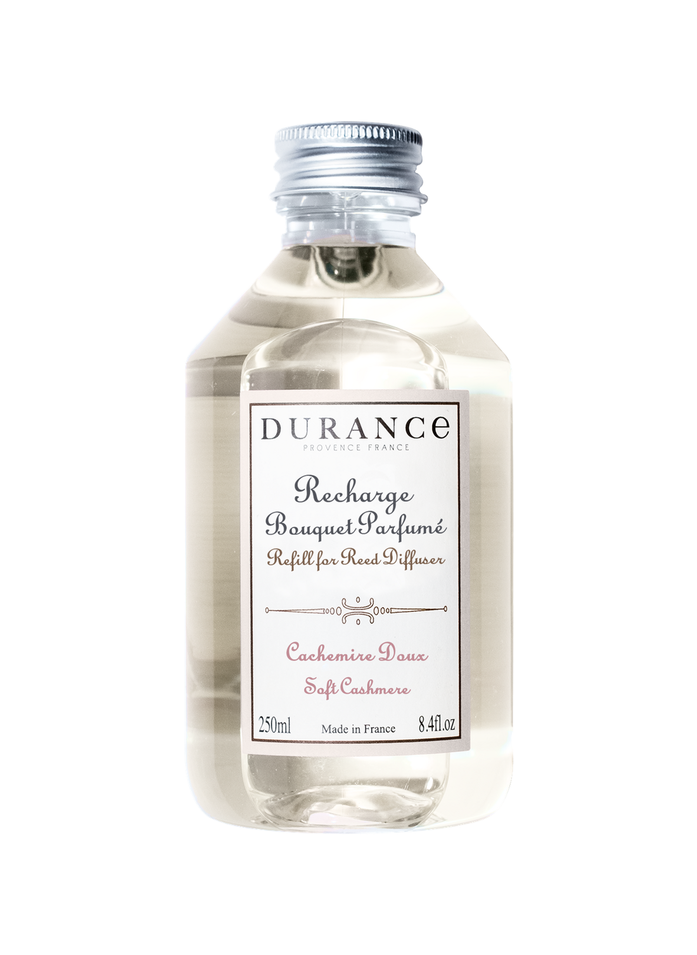 Navulling voor zachte kasjmiergeurverspreider 250ml DURANCE Wit