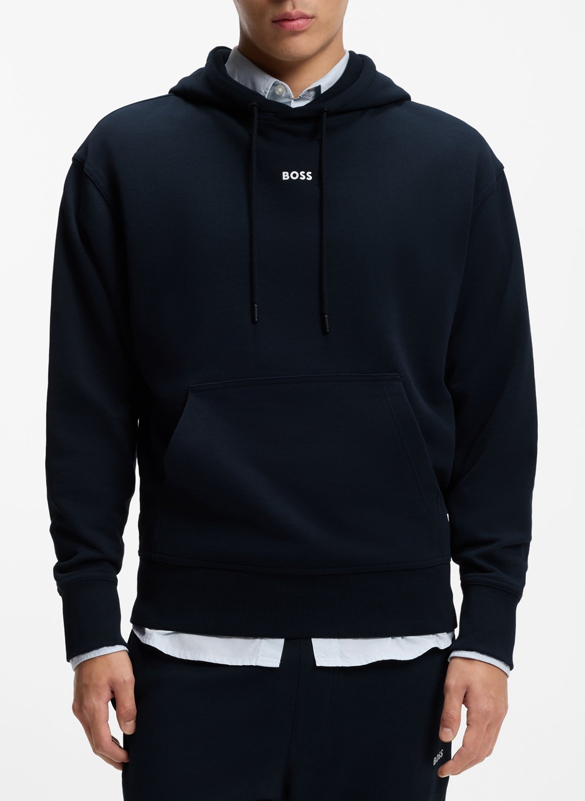 Sweat en coton BOSS Bleu