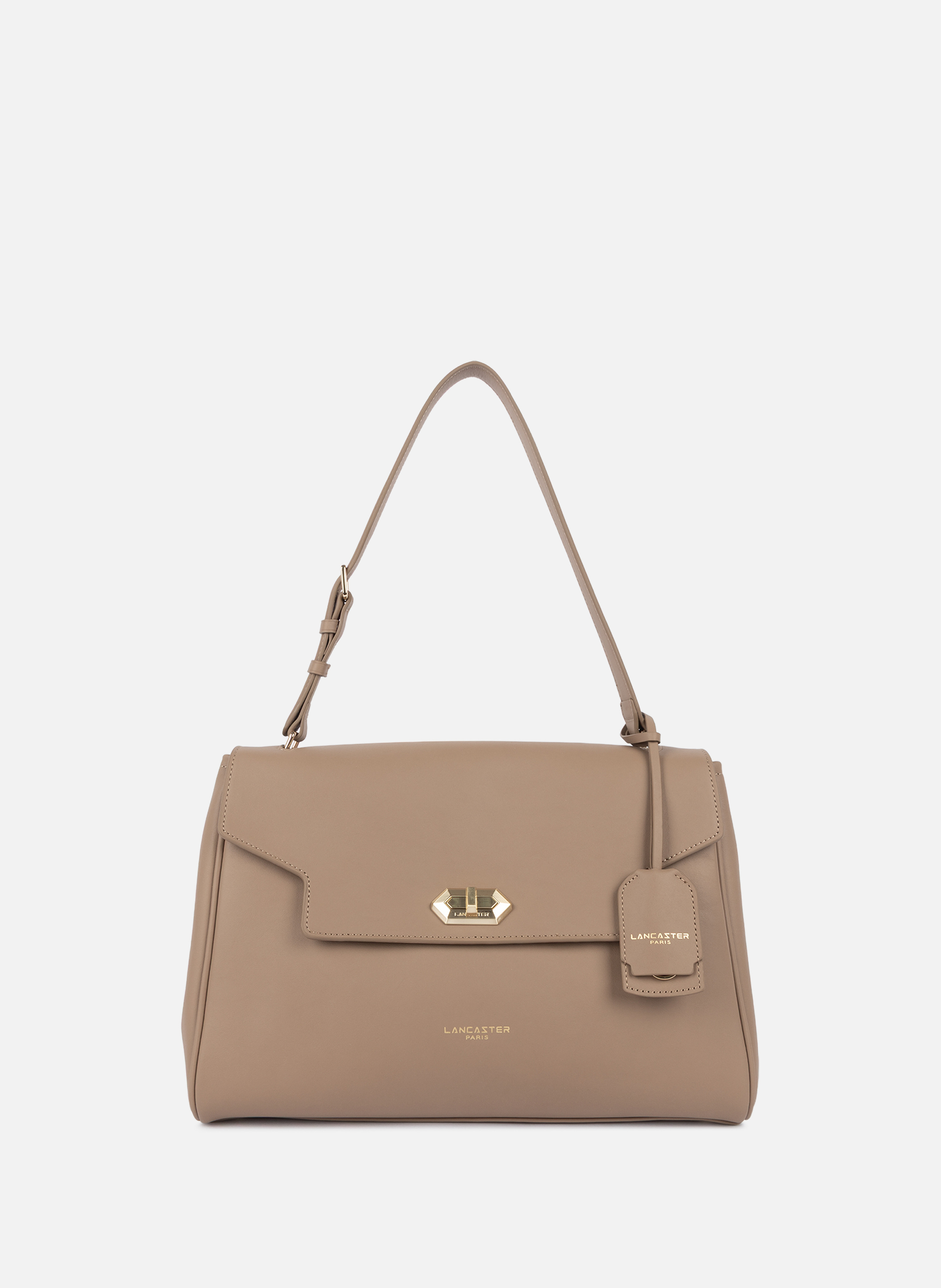 Grand sac cabas épaule - donna grace  Praline