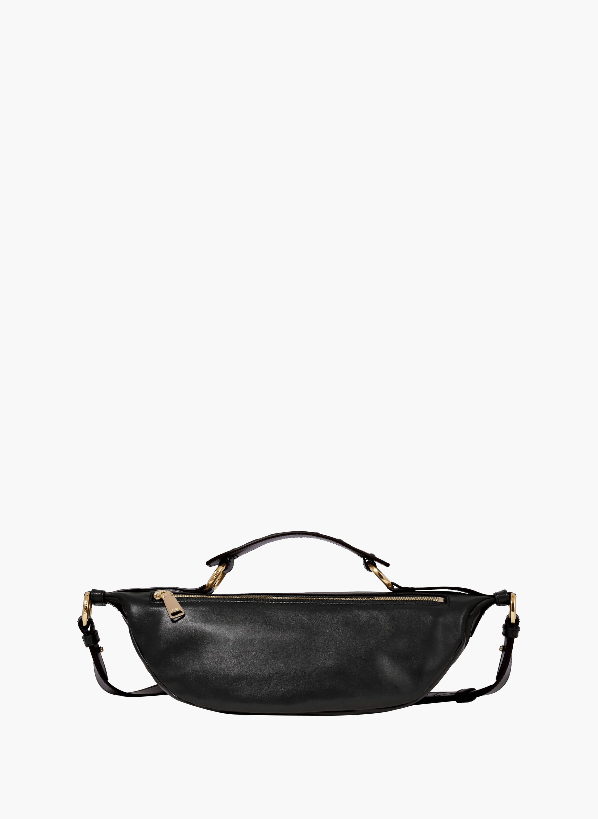 Sac porté croisé s origami de lancel en cuir LANCEL Noir