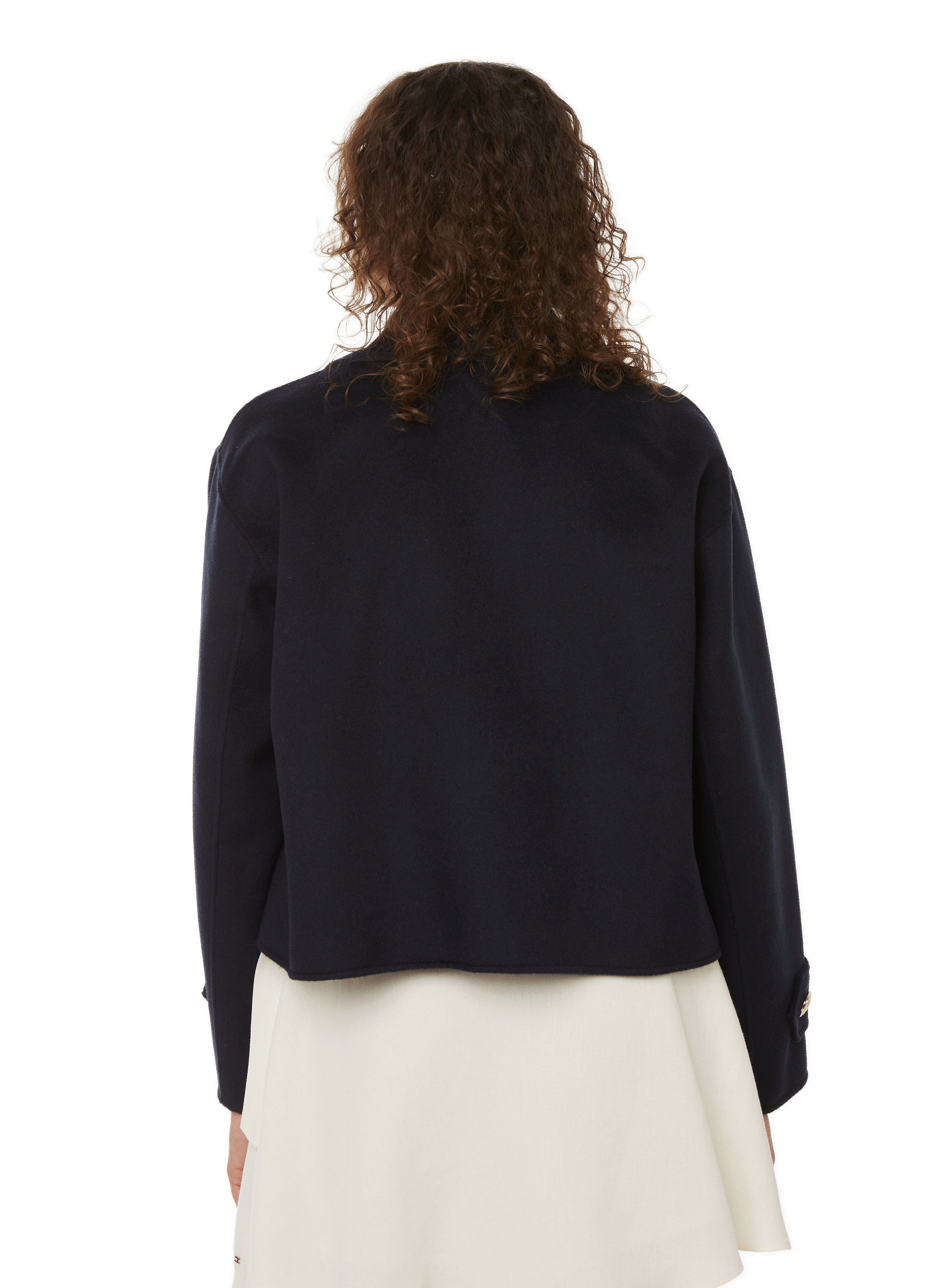 Manteau - caban,Veste en laine mélangée pour homme,pardessus de Trench