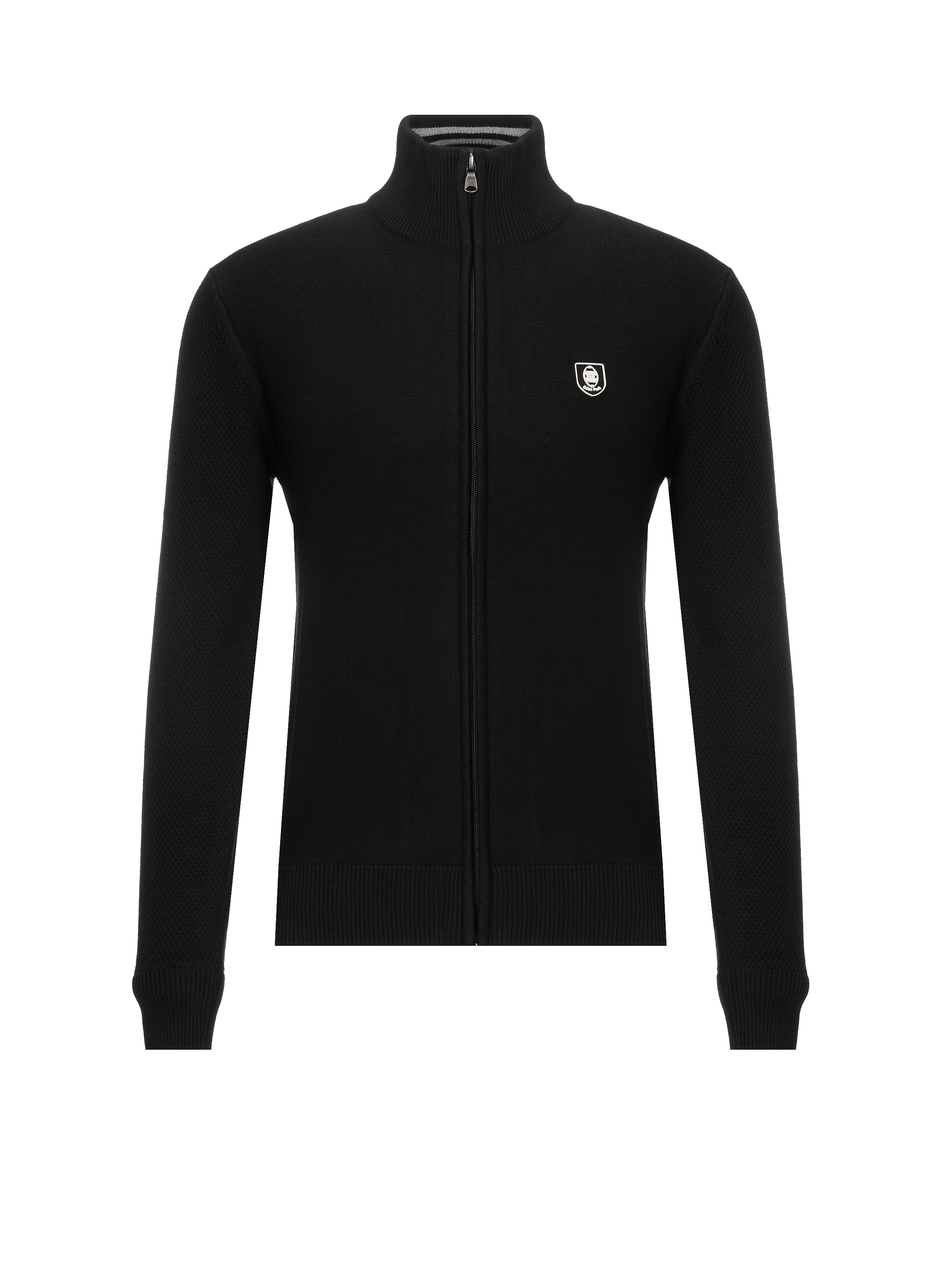 Gilet zippé en coron