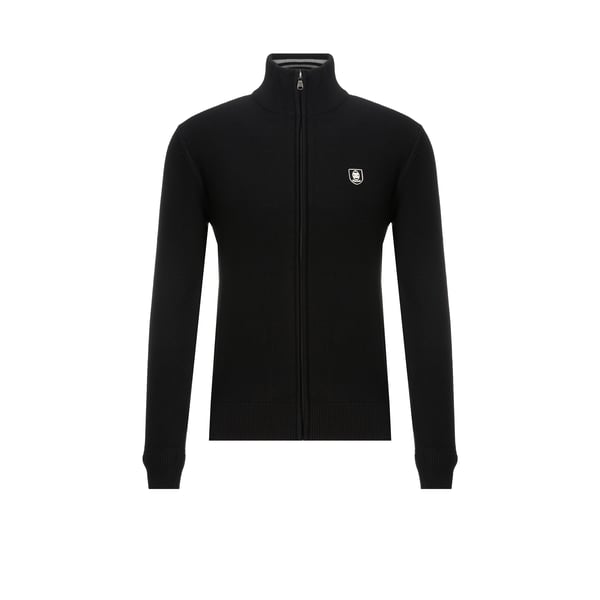 Gilet zippé en coron