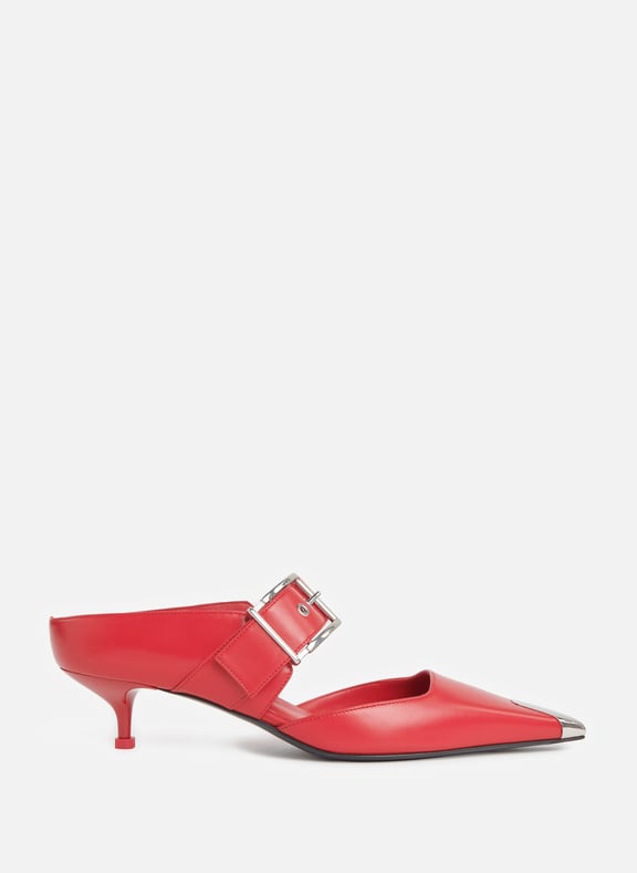 Alexander mcqueen top red heels