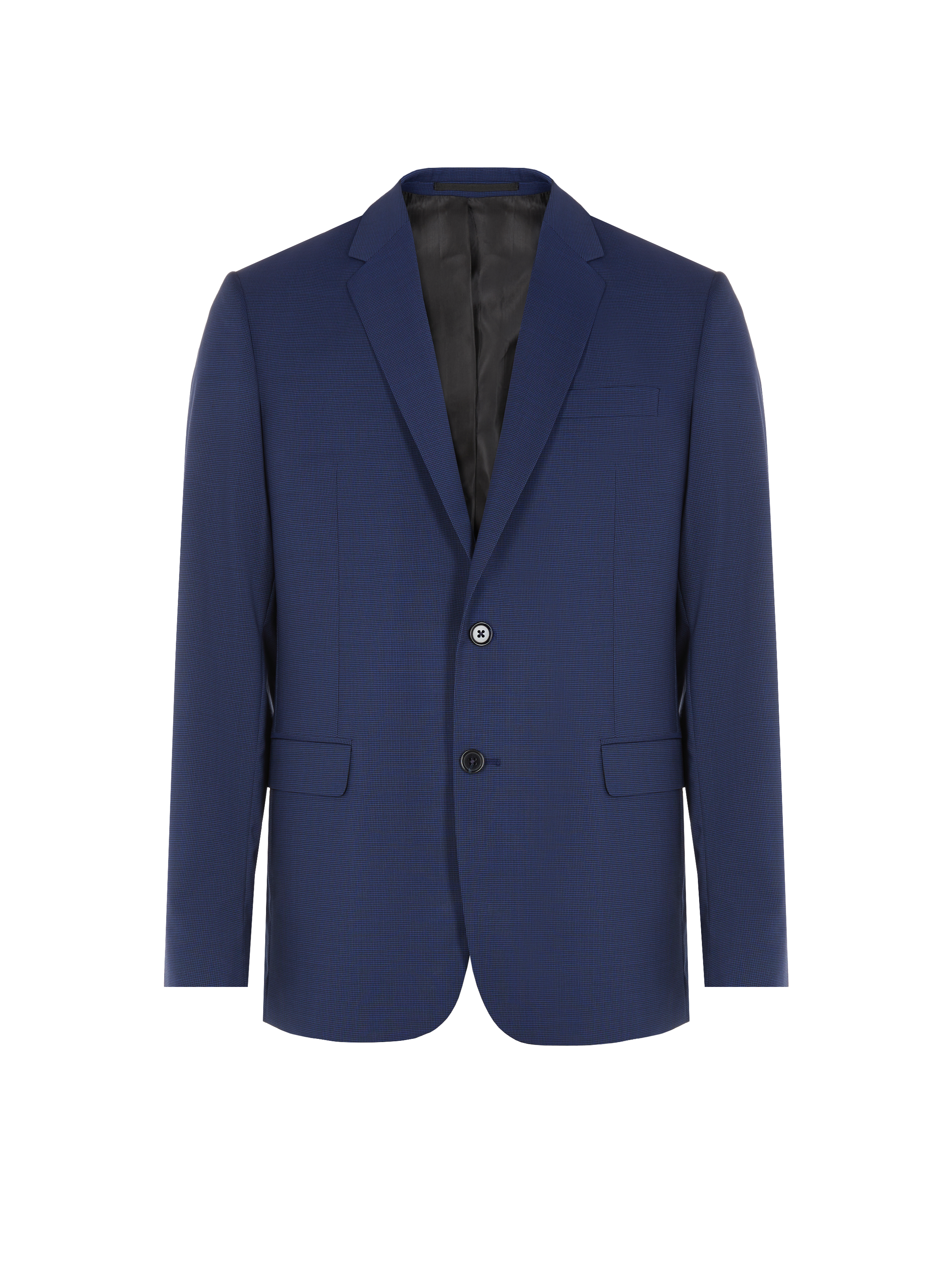 Wool check suit AU PRINTEMPS PARIS Blue
