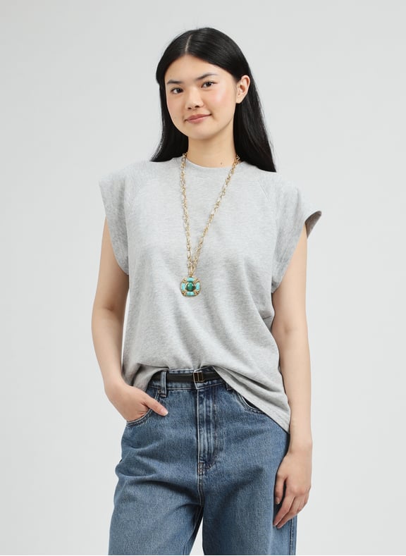 Cotton Top Grey by TIBI TIBI Cotton Top Grey
