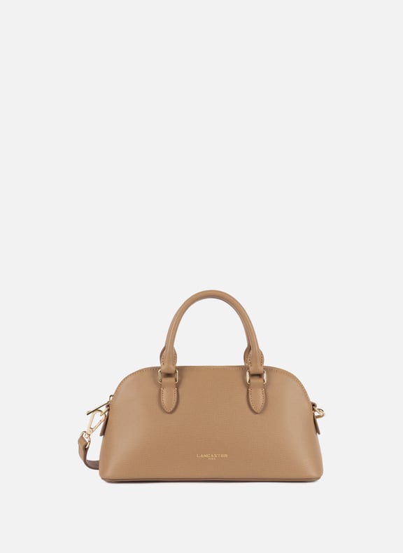 Grand sac demi lune - sierra jia Marron by LANCASTER LANCASTER Grand sac demi lune - sierra jia Marron